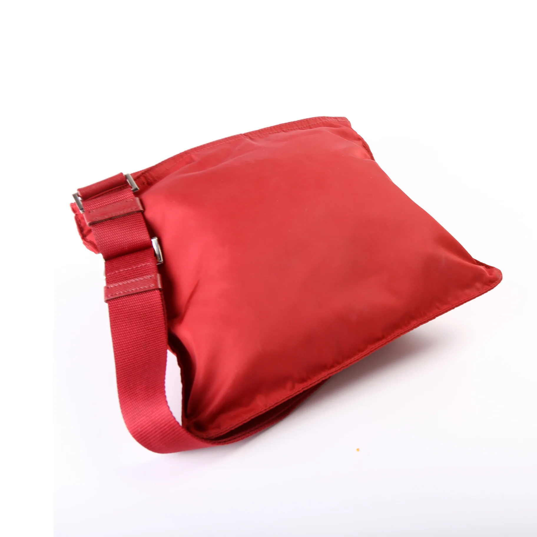 Nylon Flat Small Messenger - Image 3
