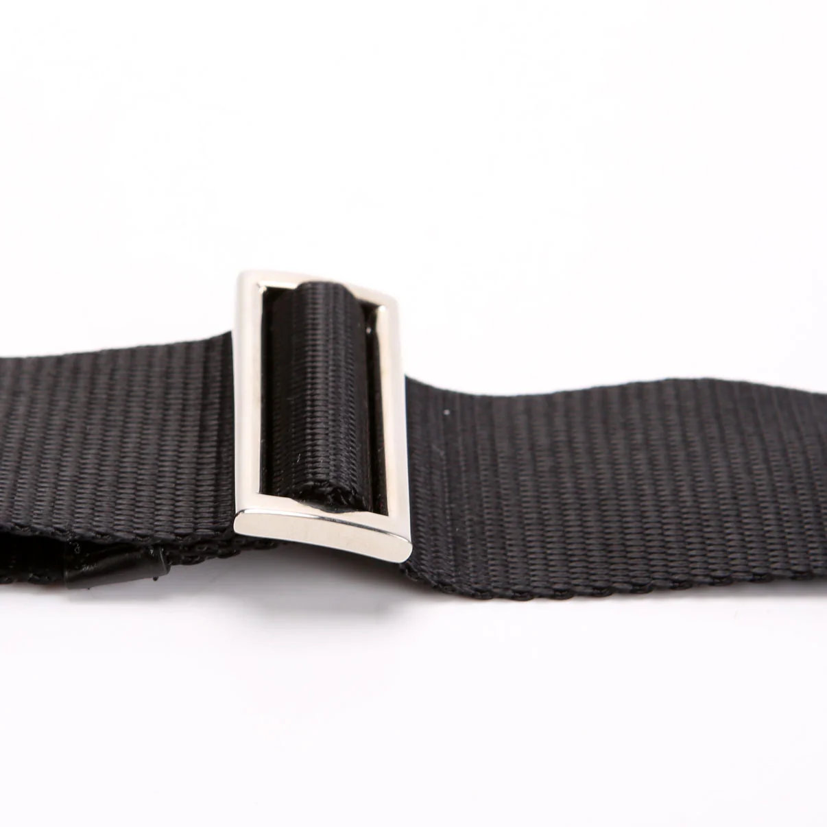Nylon Flat Small Messenger Black - Image 6