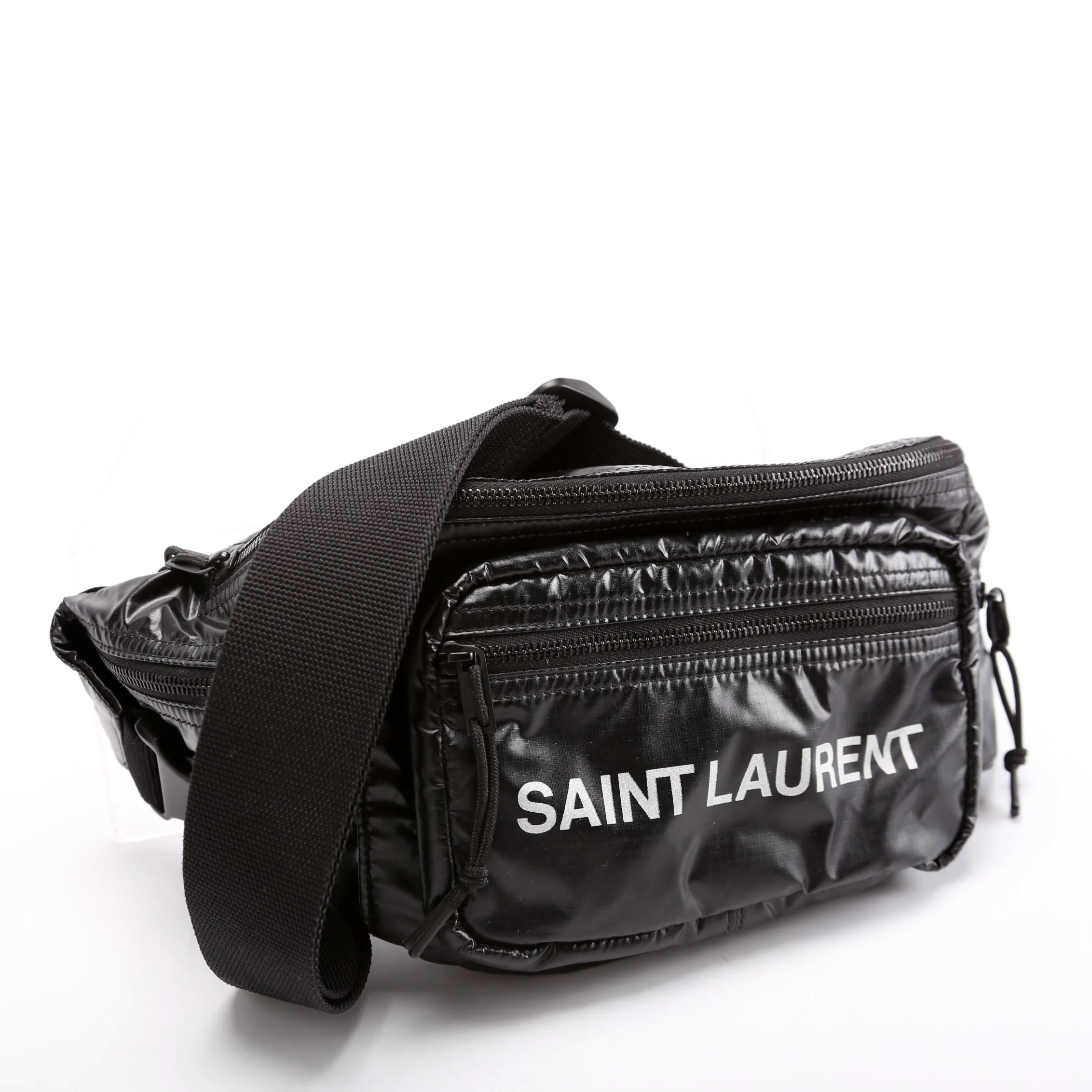 Nylon Logo Ripstop Body Belt Bag 581375 Black - Image 2