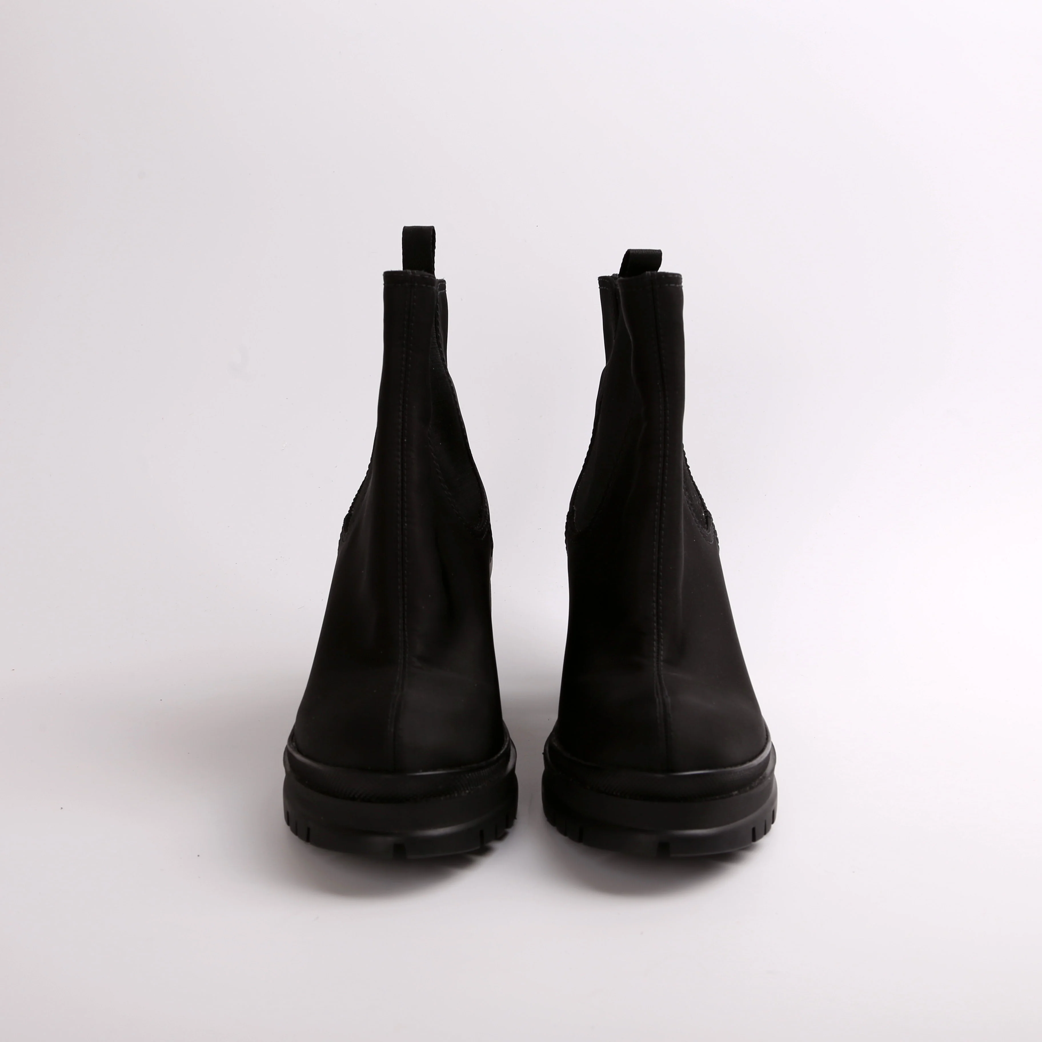 Nylon Lug Sole Chelsea Bootie Size 38.5 - Image 2
