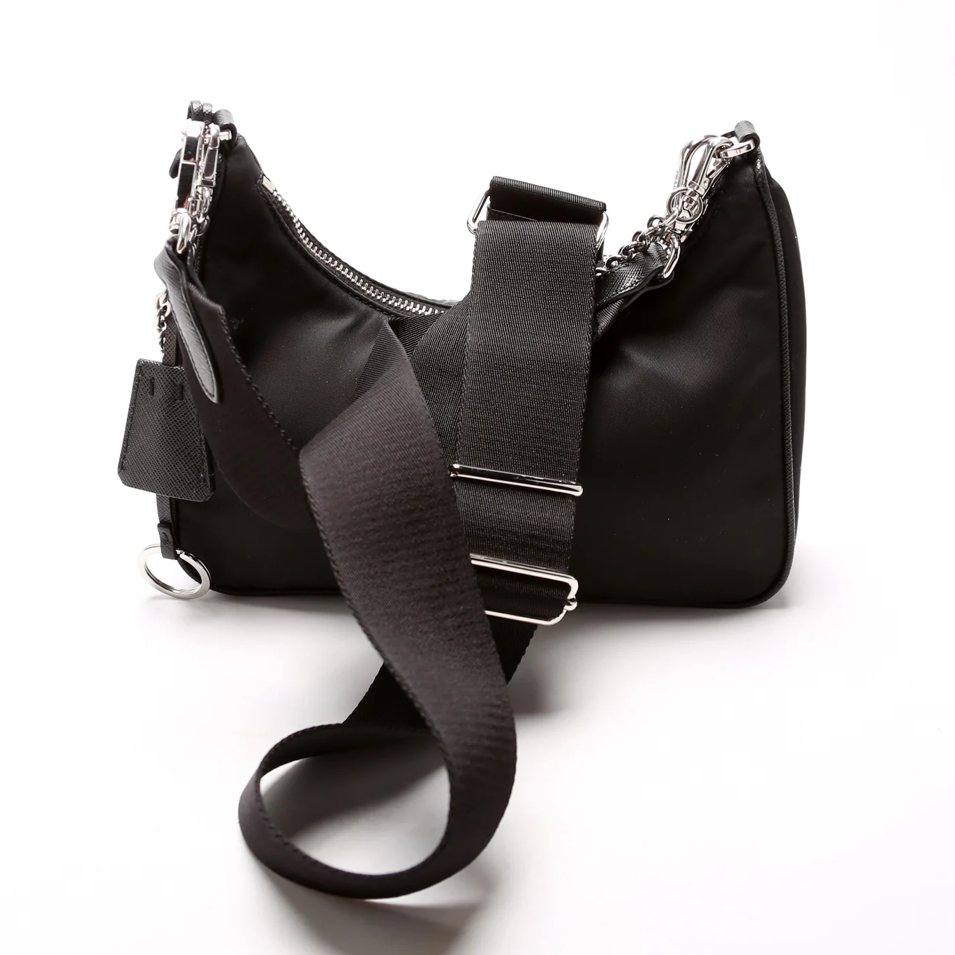 Nylon Re-Edition 2005 Shoulder Bag Black - Image 3