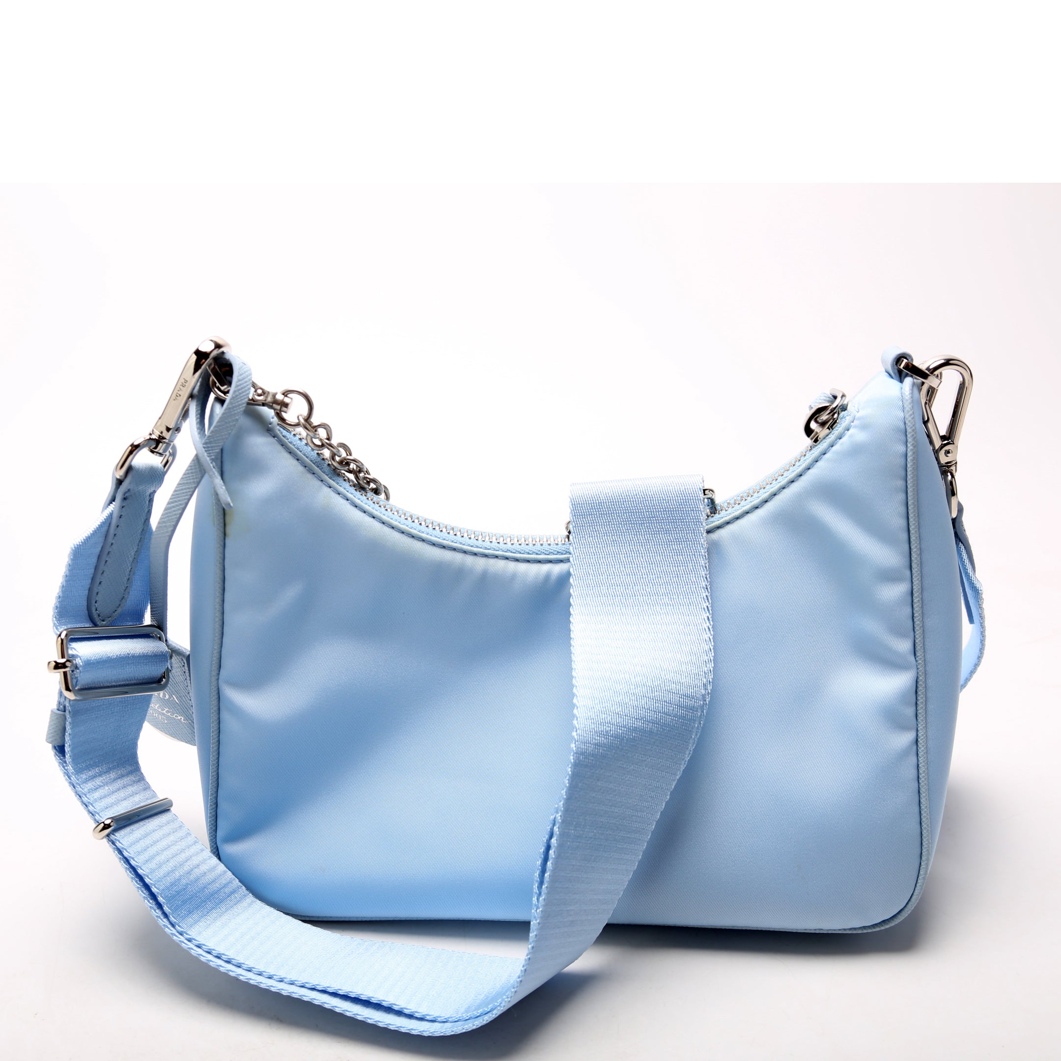 Nylon Re-Edition 2005 Shoulder Bag Blue - Image 3