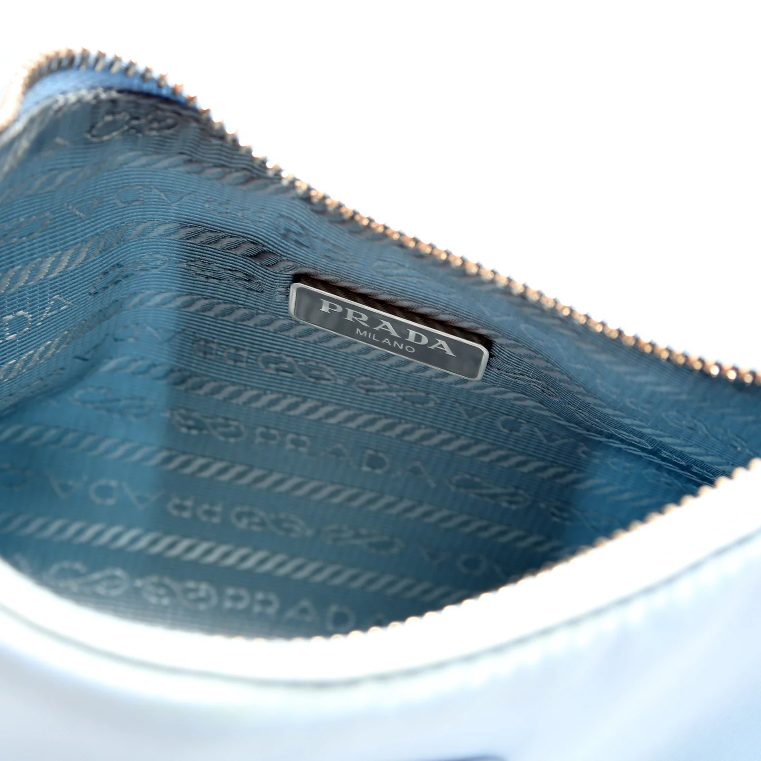 Nylon Re-Edition 2005 Shoulder Bag Blue - Image 9