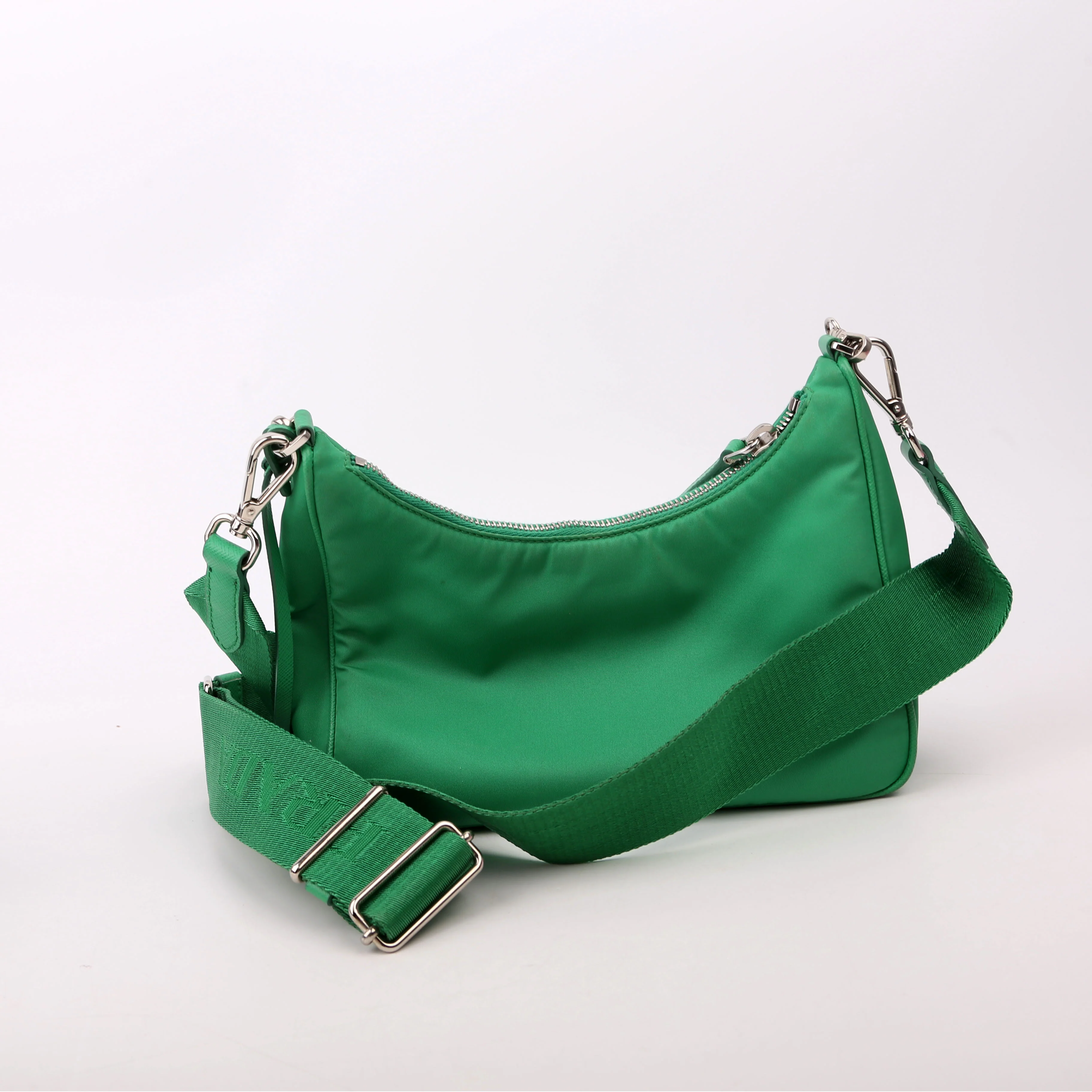 Nylon Re-Edition 2005 Shoulder Bag Green - Image 3