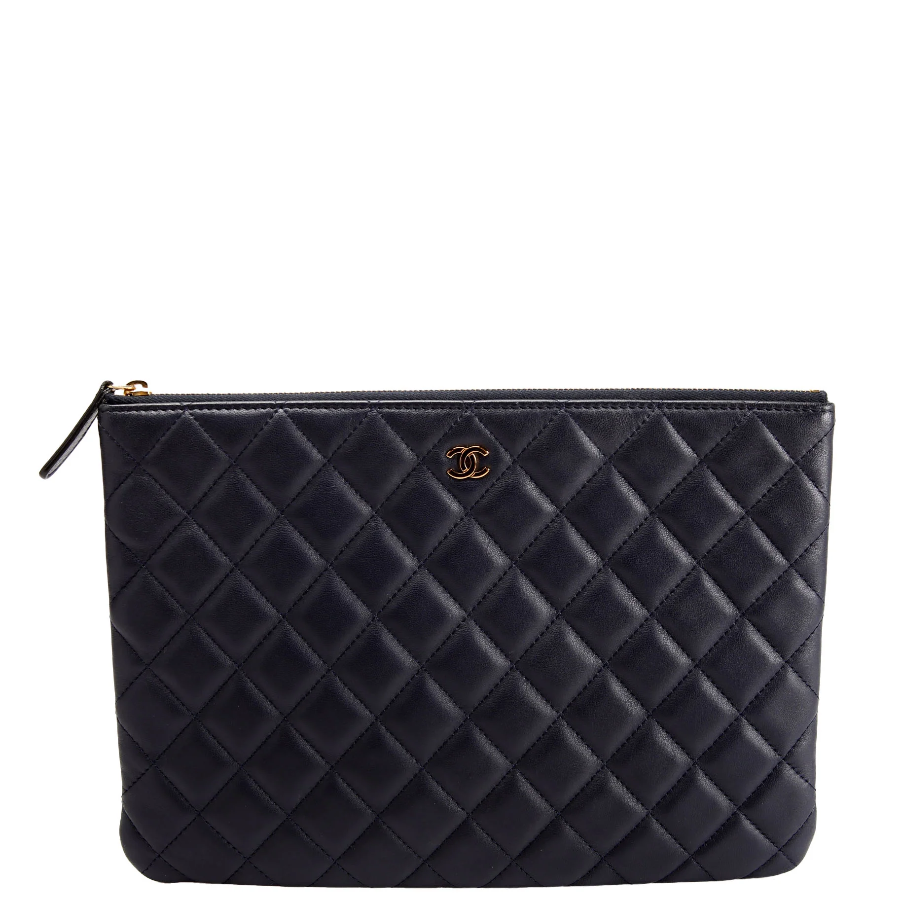 O Case Medium Lambskin Blue
