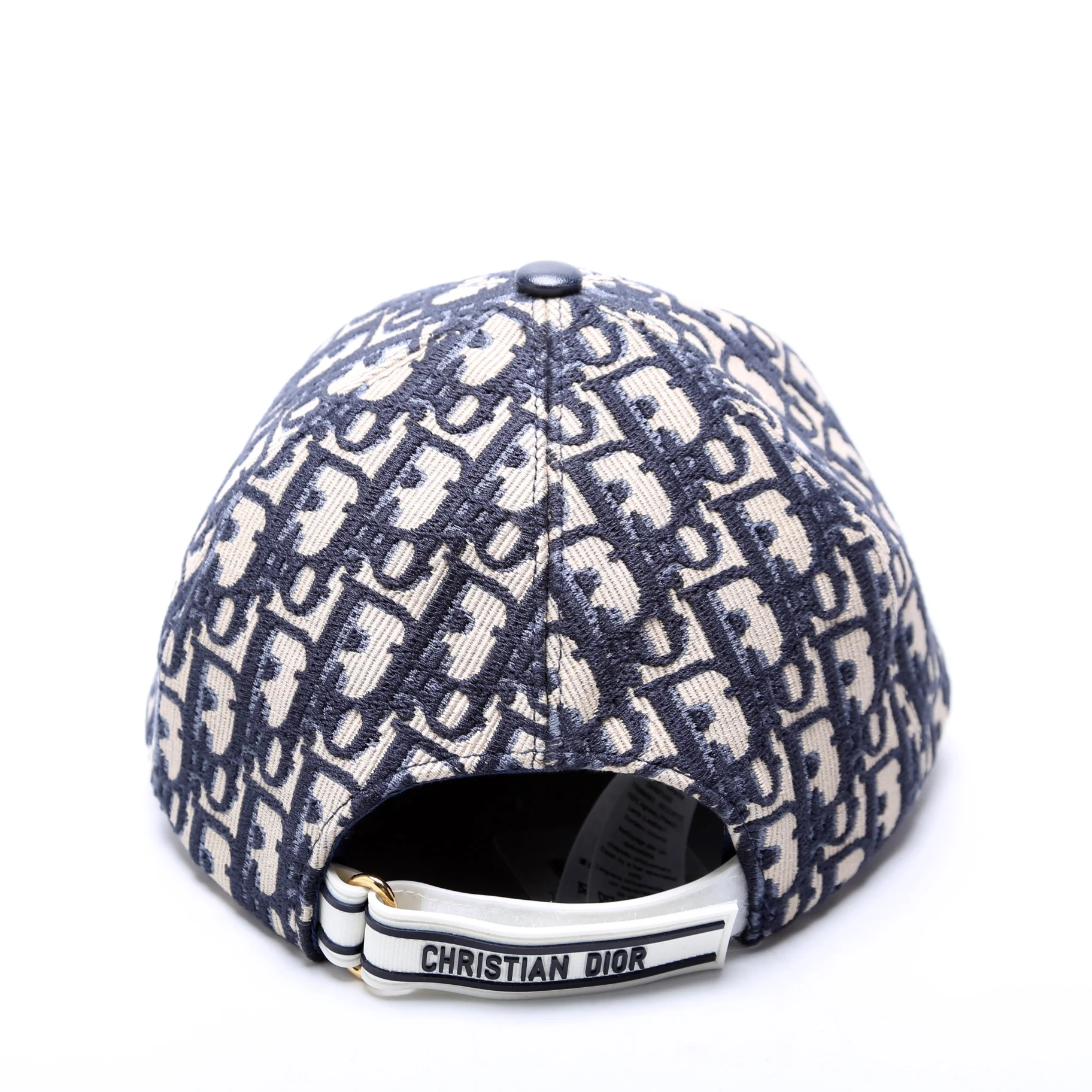 Oblique Baseball Cap Size 58 Navy - Image 3