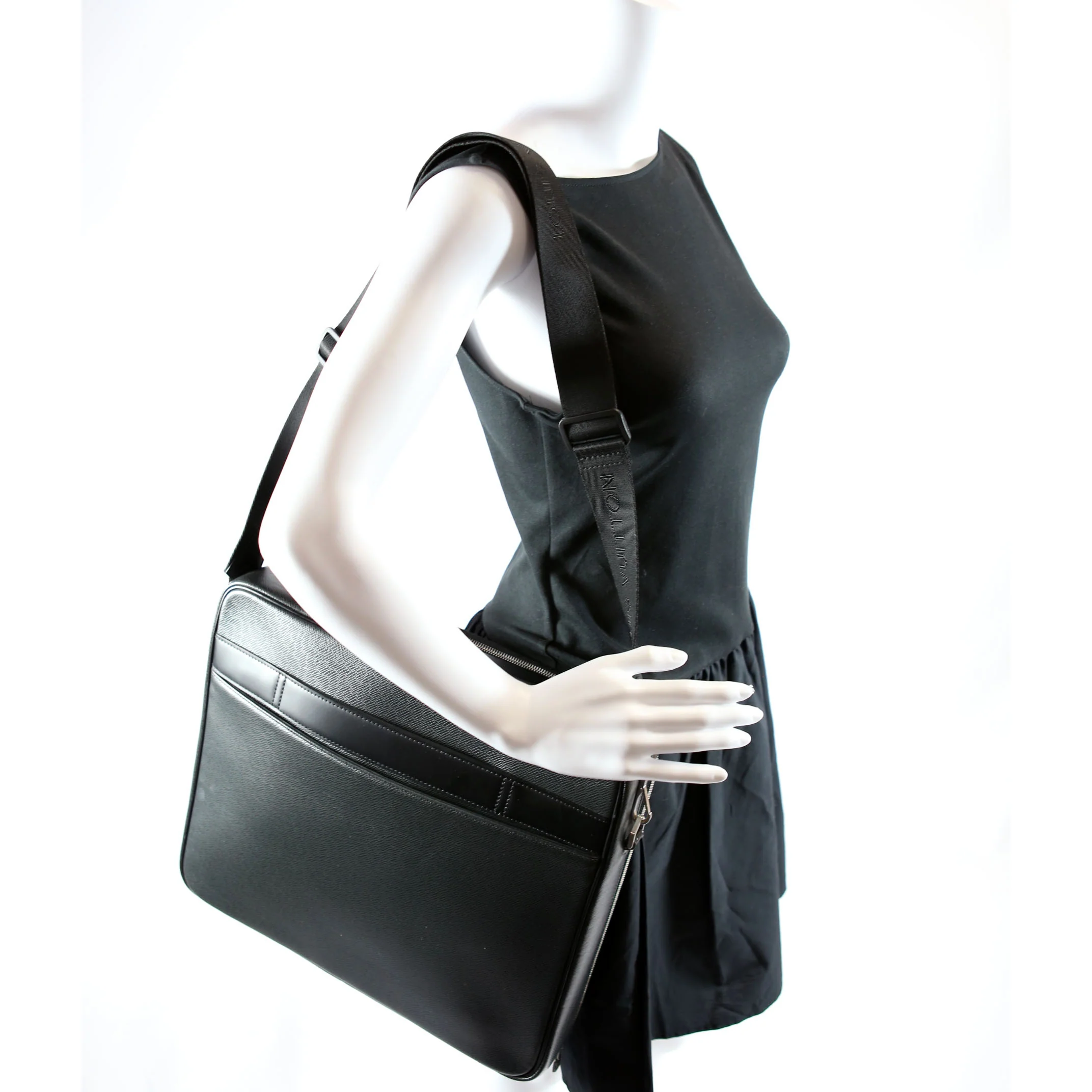 Odessa Briefcase Taiga Black - Image 12