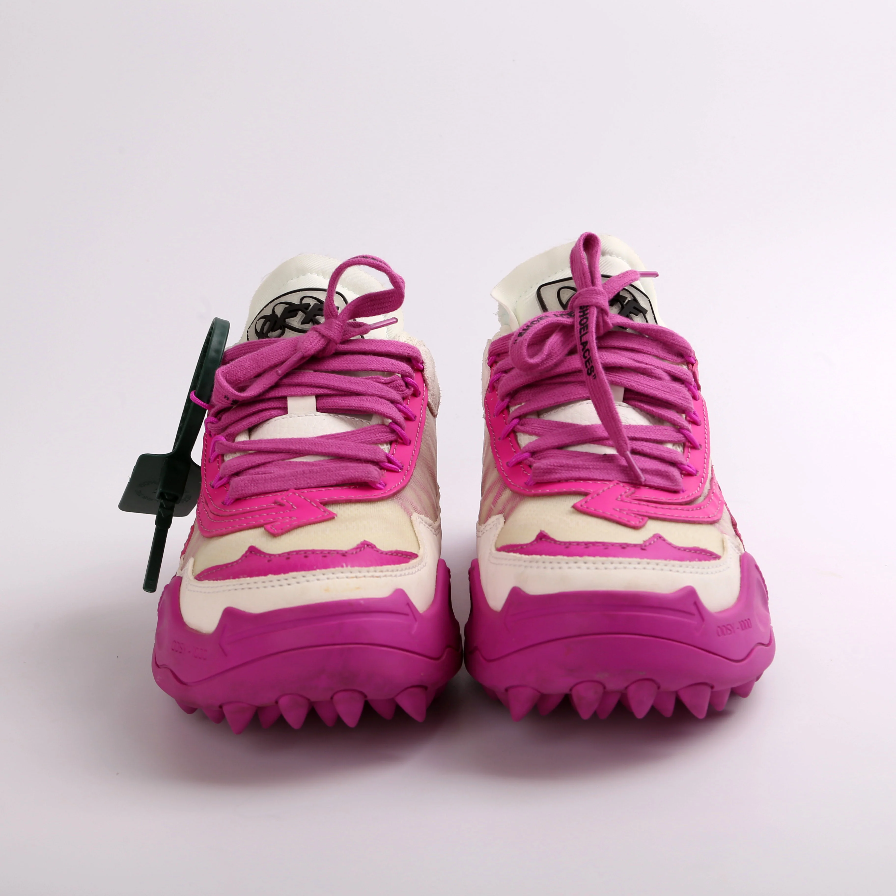 Odsy-1000 Leather Trainers Size 37 - Image 5