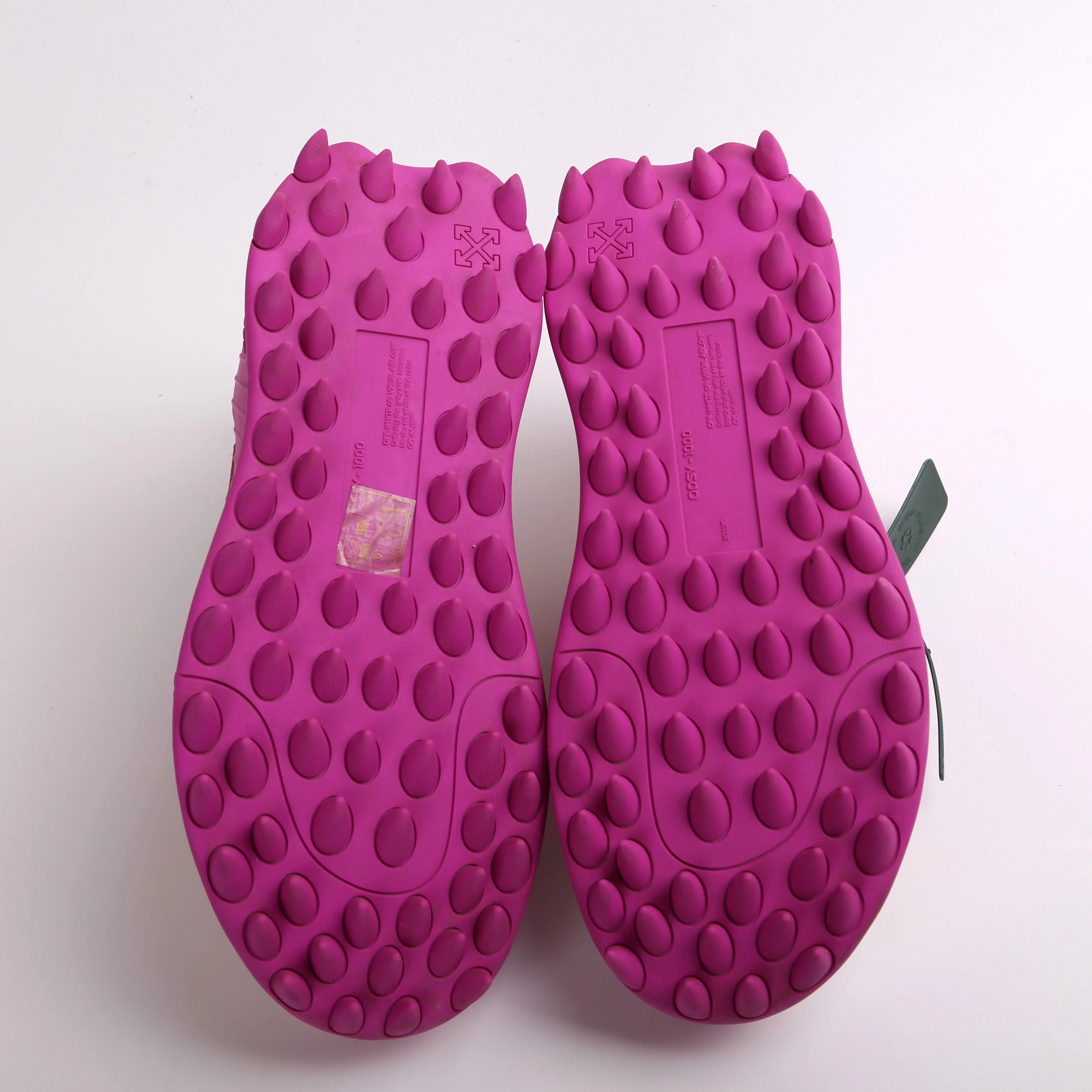 Odsy-1000 Leather Trainers Size 37 - Image 6