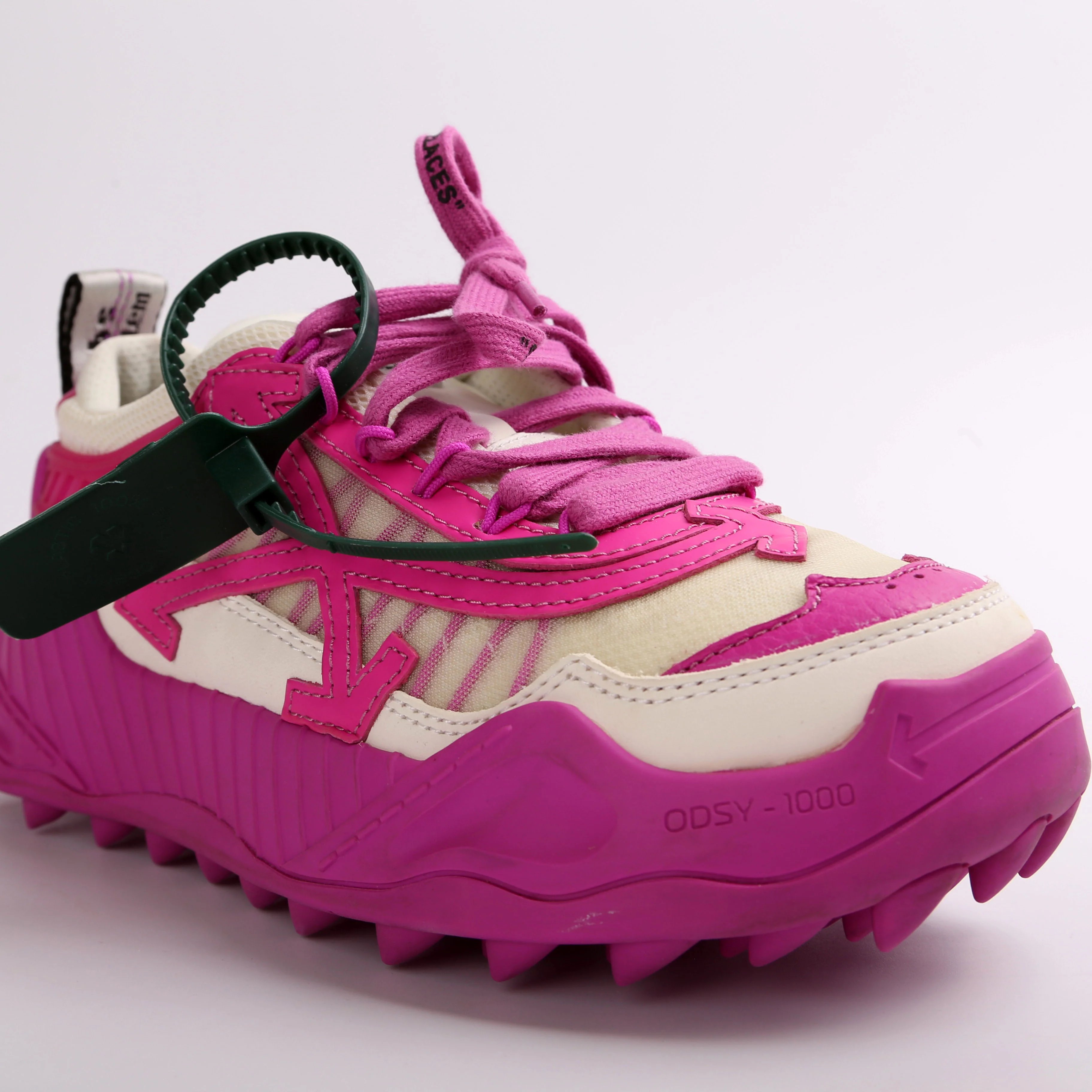 Odsy-1000 Leather Trainers Size 37 - Image 9