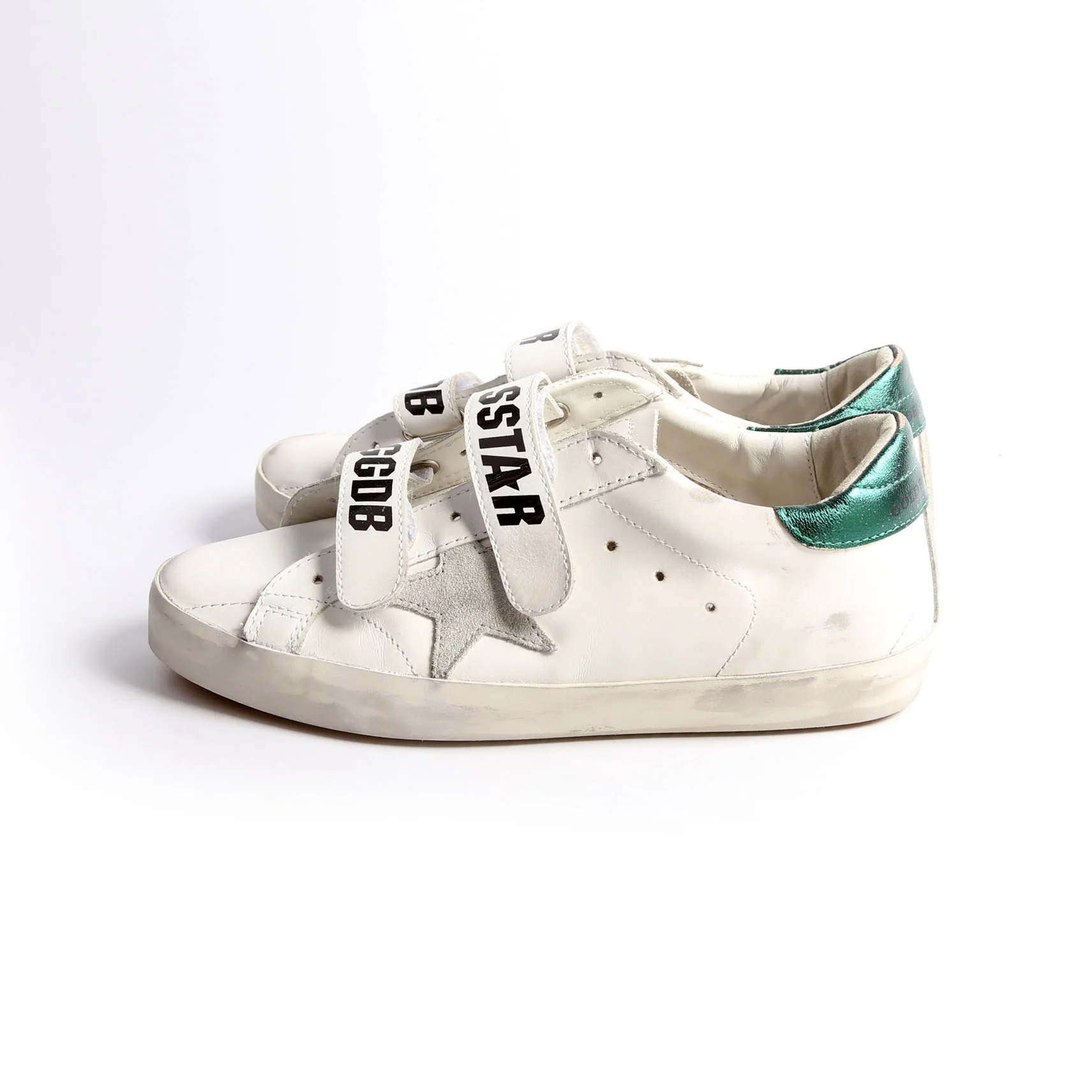 Old School Size 38 White/Green - Image 3