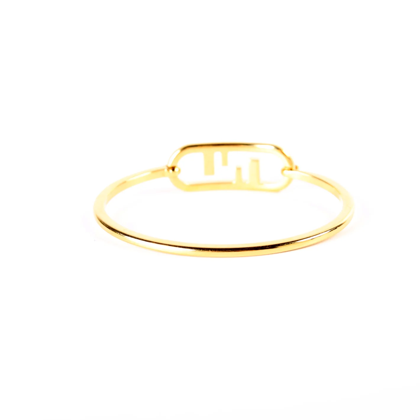 O'Lock Metal Cuff Bracelet - Image 3