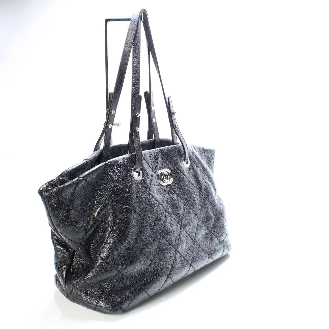 On the Road Glazed Leather Tote - Image 2