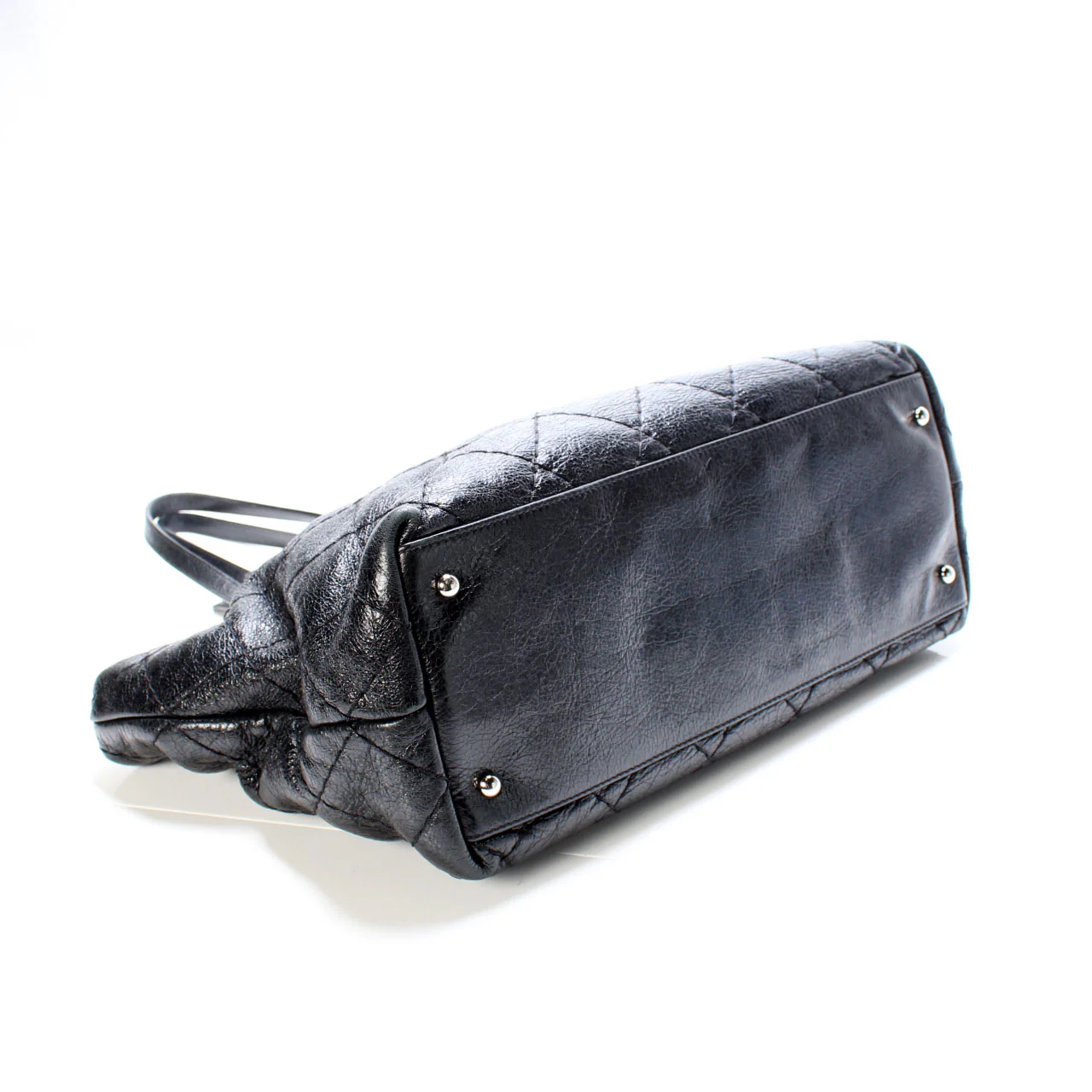 On the Road Glazed Leather Tote - Image 3