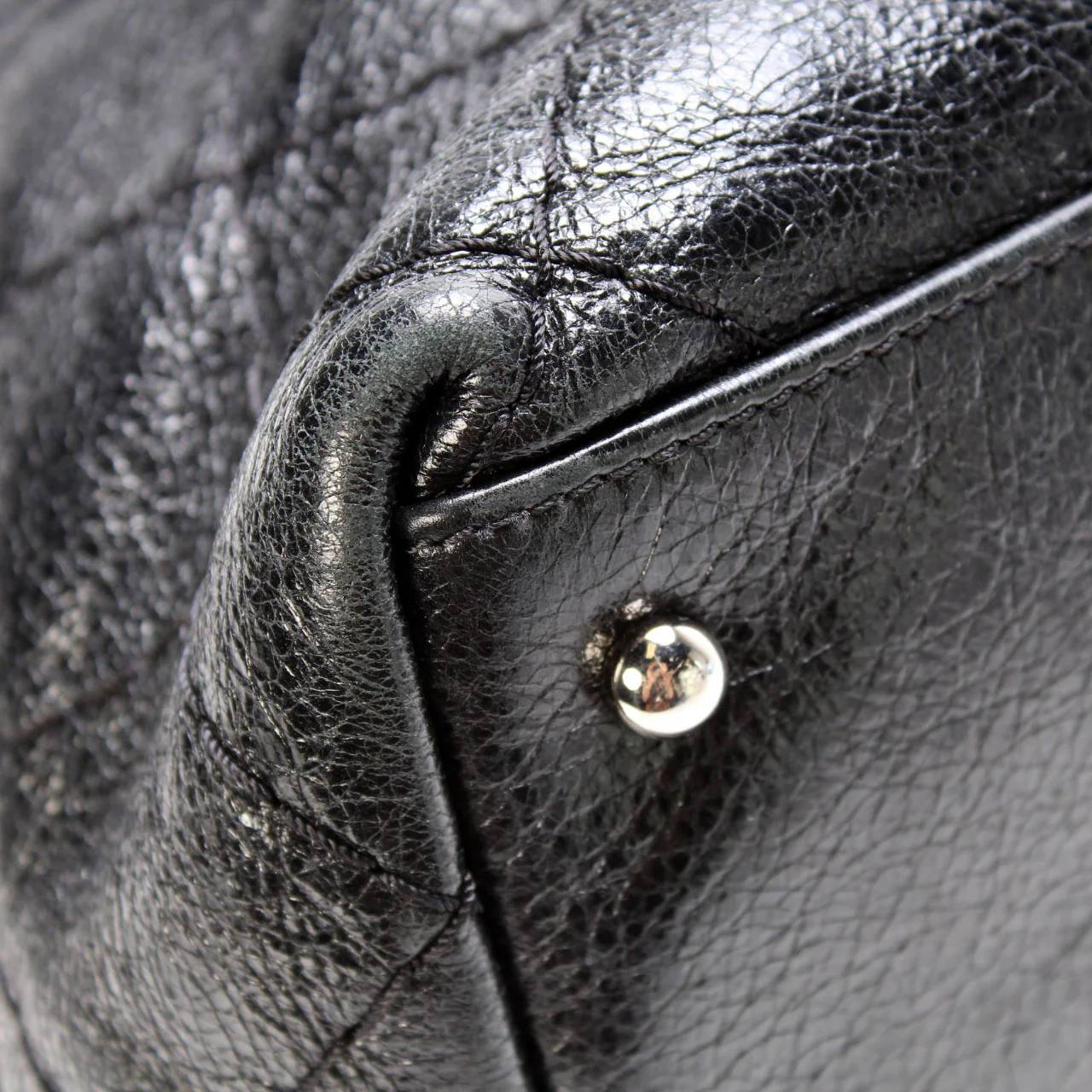 On the Road Glazed Leather Tote - Image 4