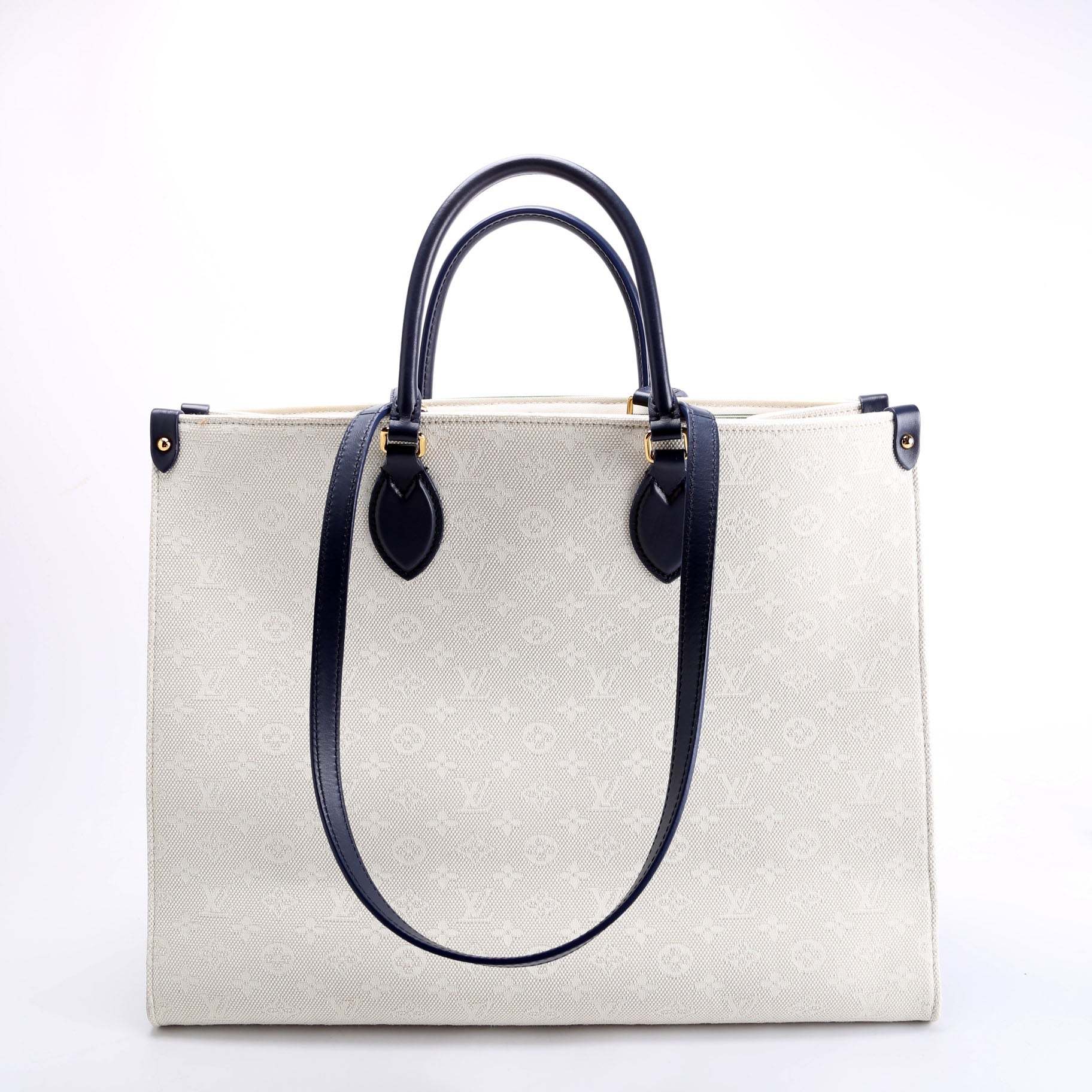 ONTHEGO GM Jacquard Embroidered Tufted Monogram Portofino - Image 3