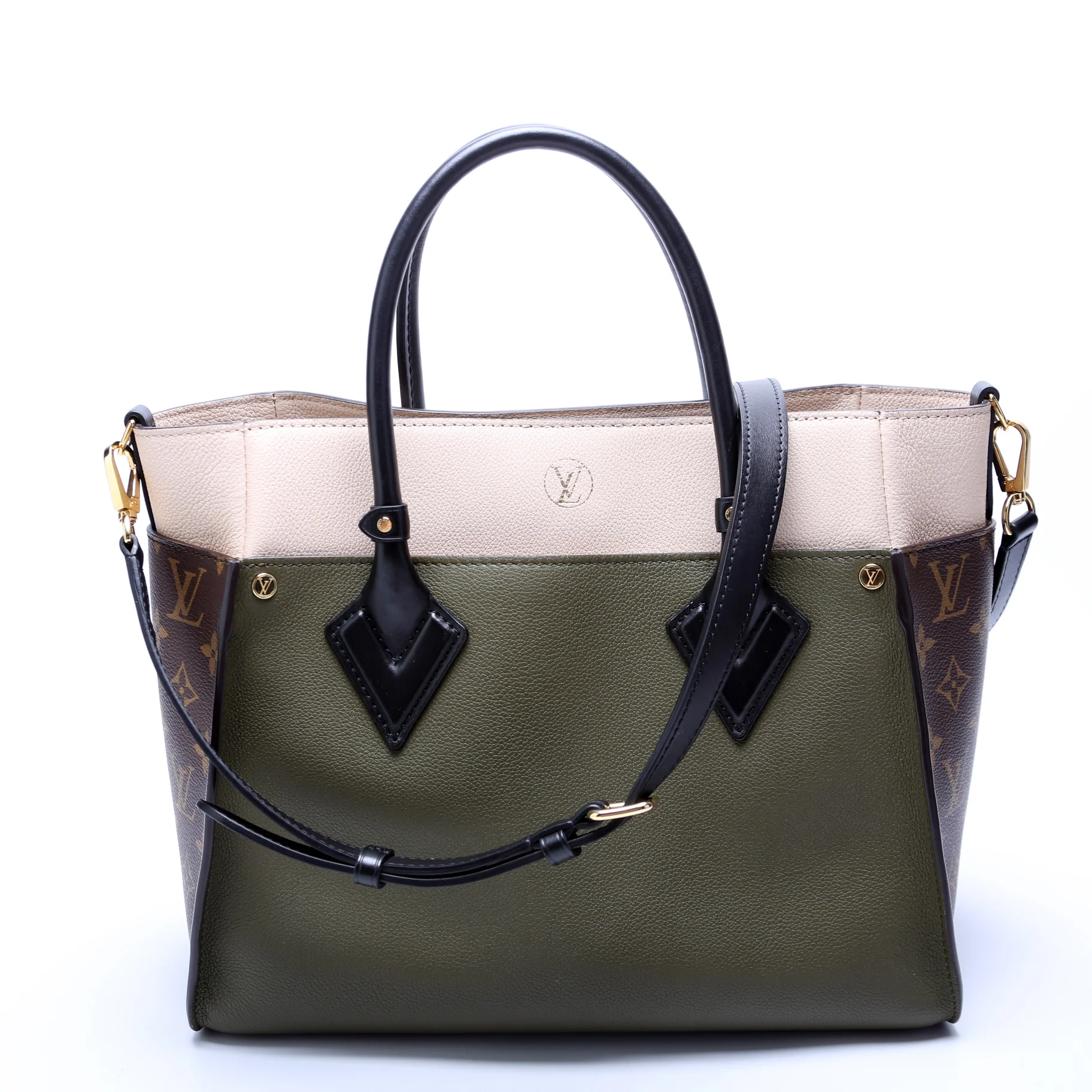 Ony My Side MM Calfskin Monogram Green - Image 3
