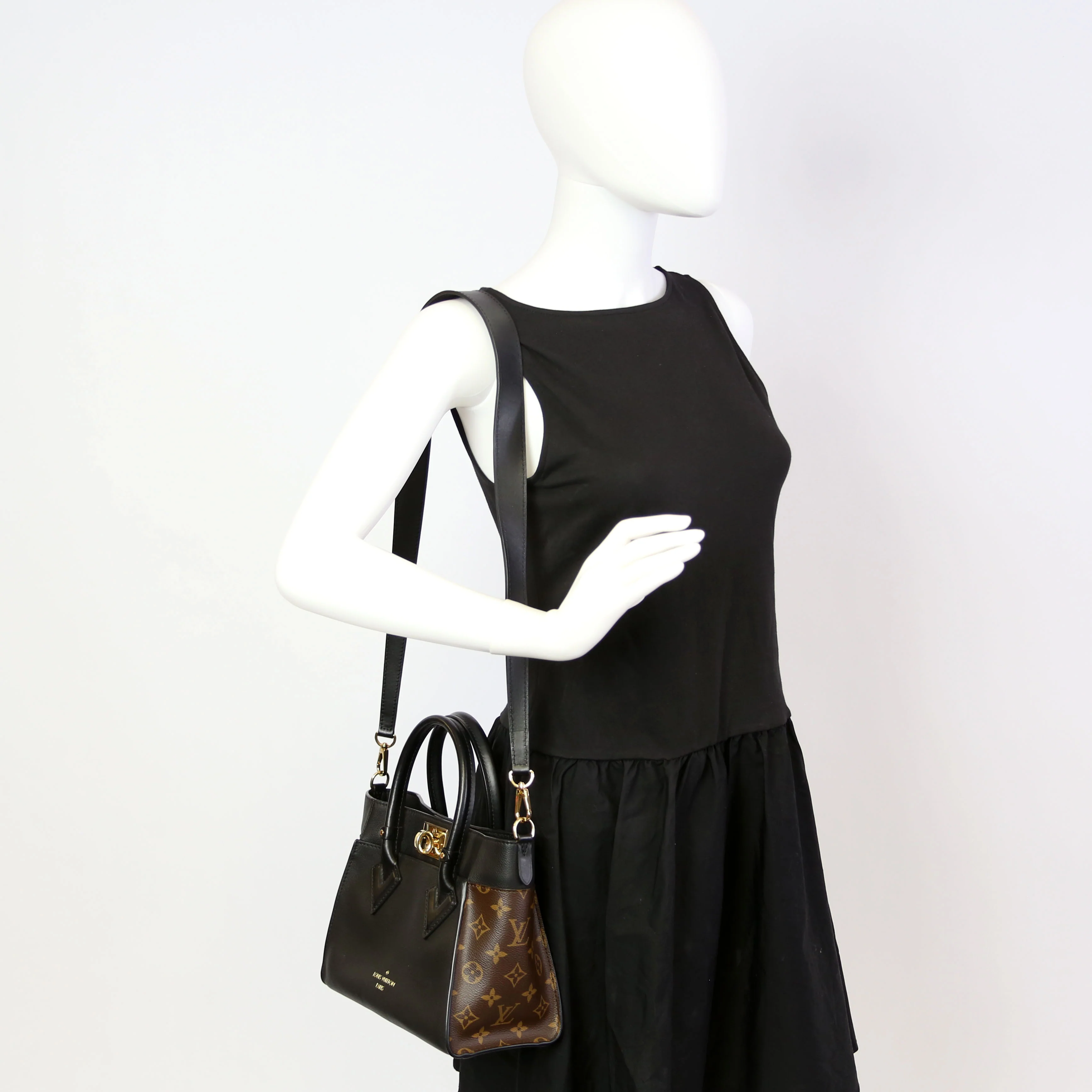 Ony My Side PM Calfskin Monogram Black - Image 14