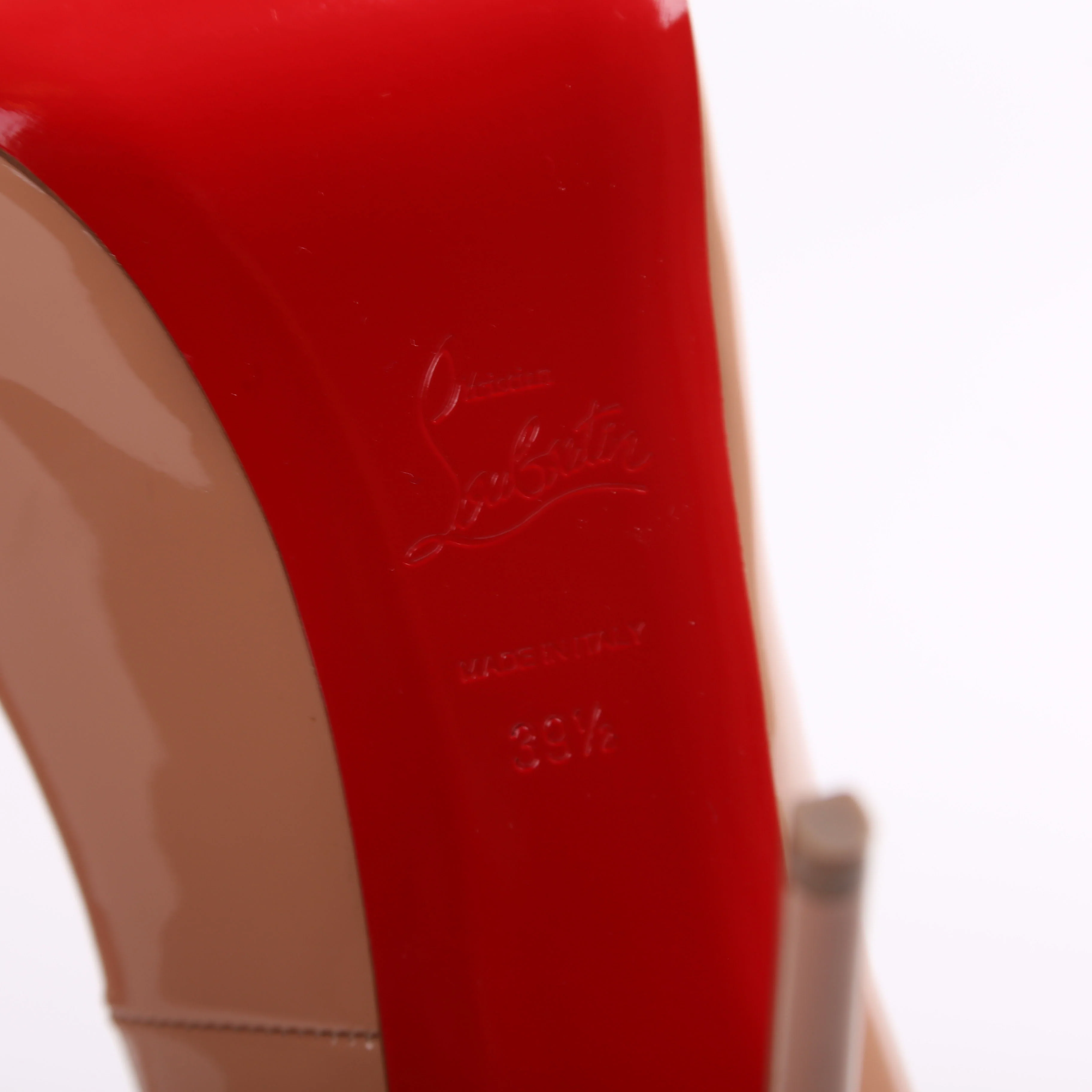 Open Toe Patent Pumps Size 39.5 - Image 7
