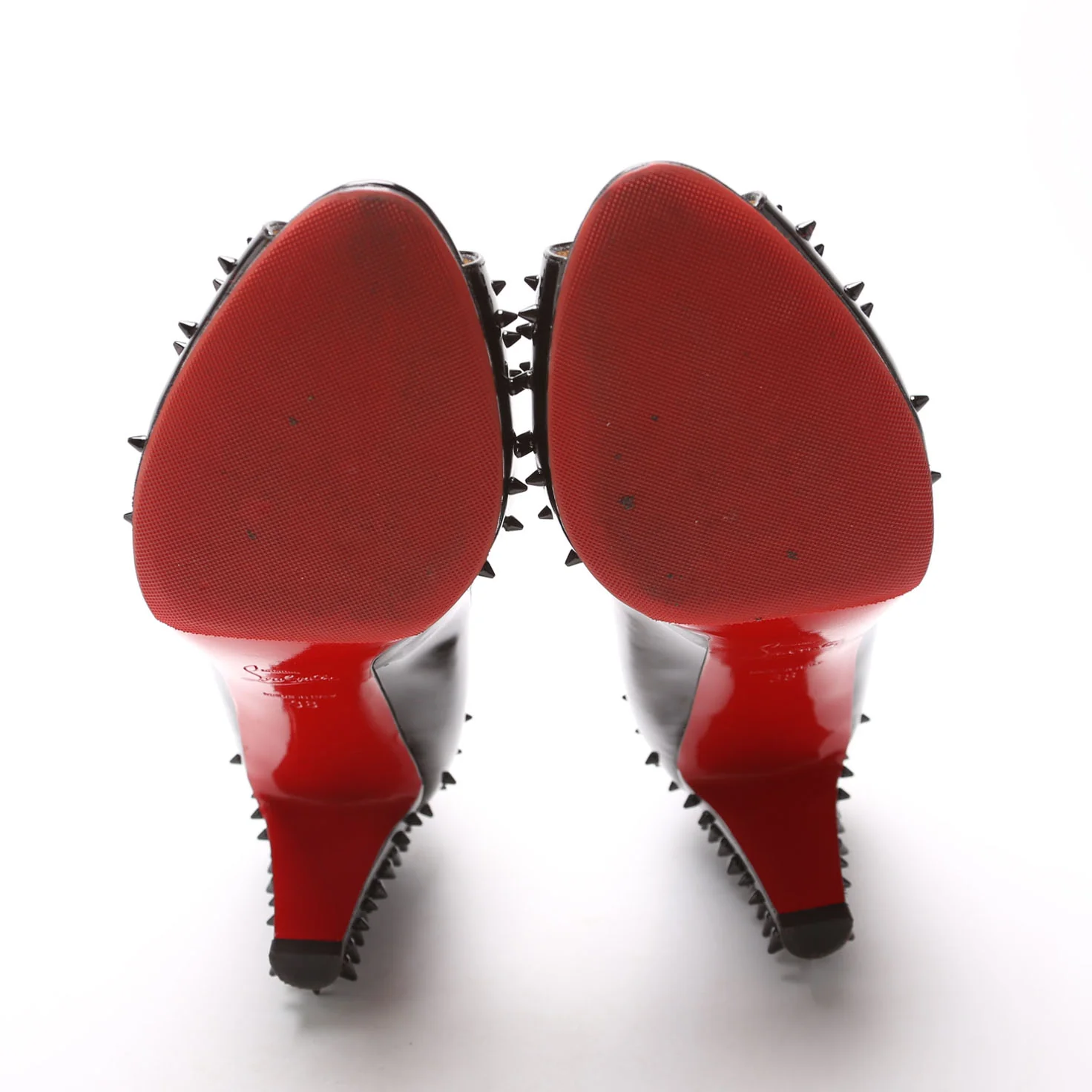 Open Toe Spike Pumps Patent Size 38 - Image 6