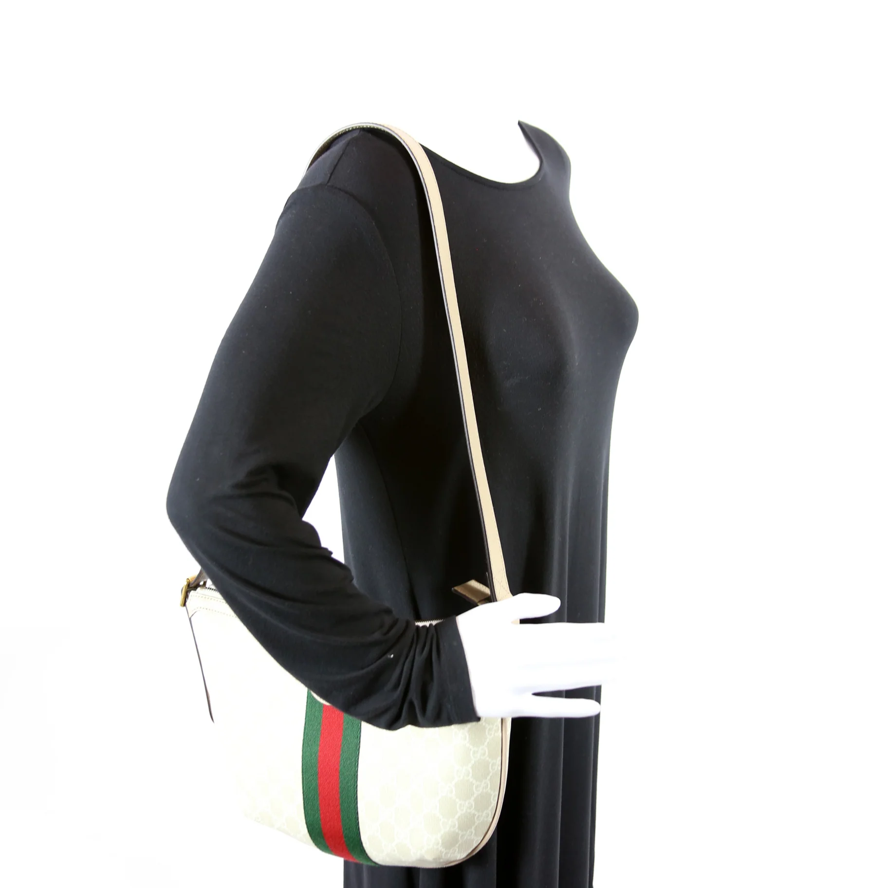Ophidia GG Canvas Small Shoulder Bag 598125 - Image 10