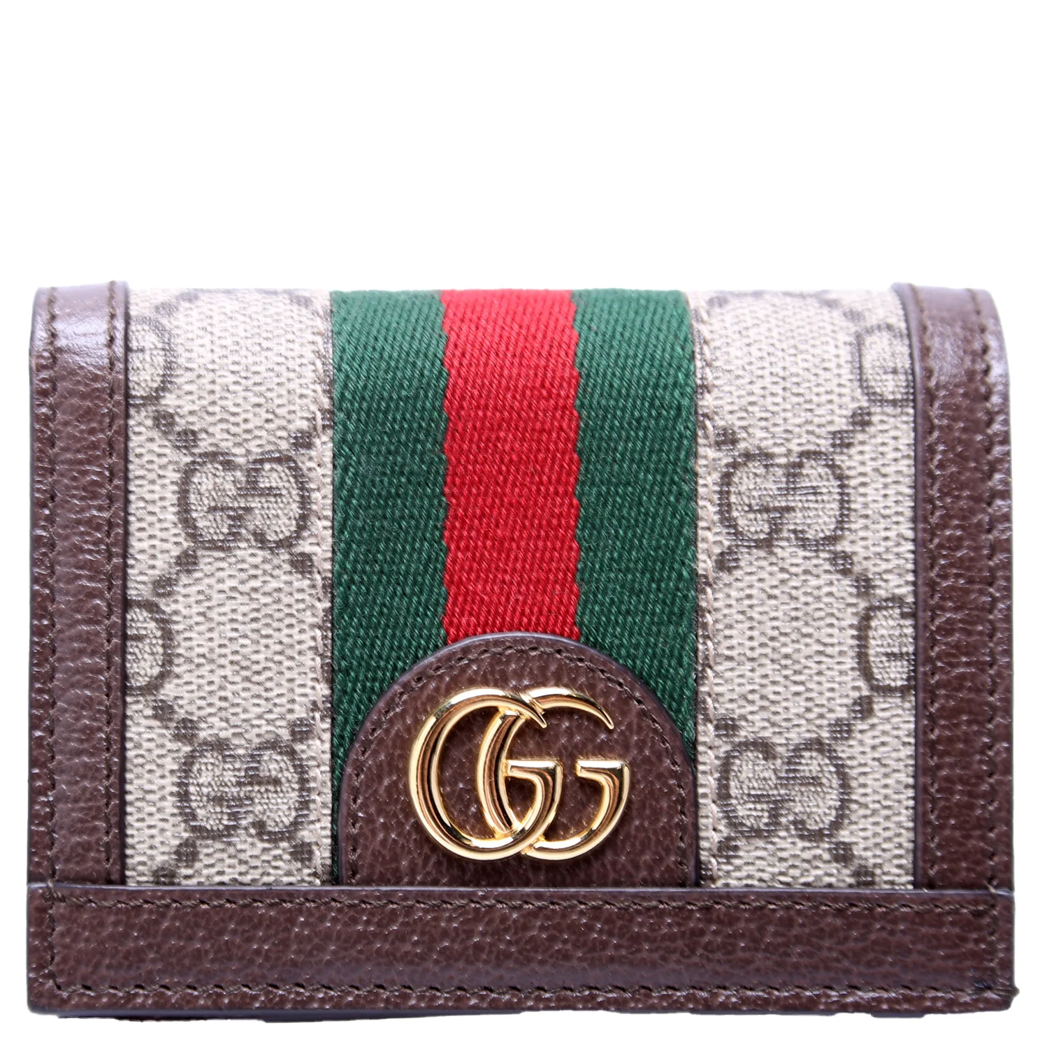 Ophidia GG Card Case Wallet 523155
