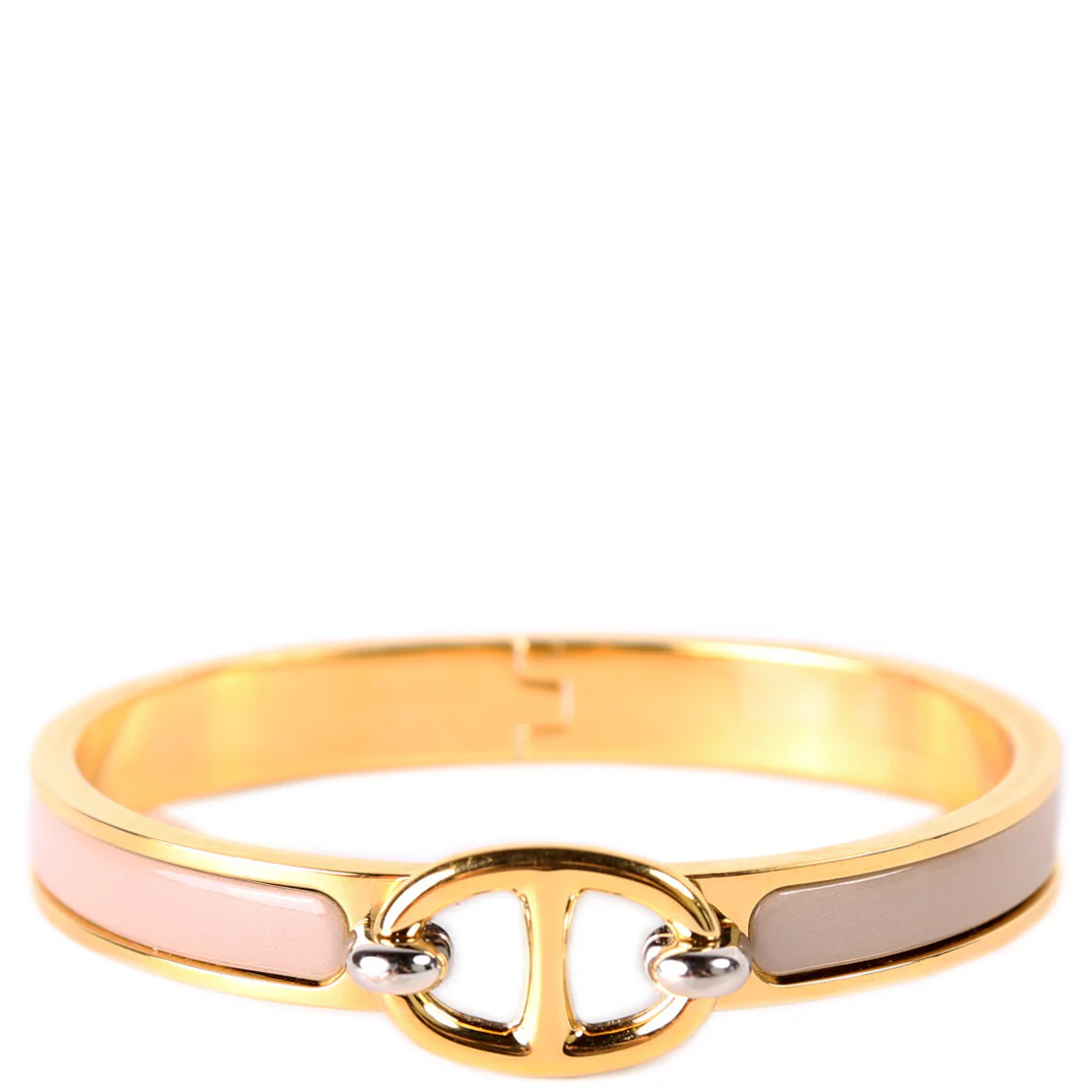 Optique Chaine D'Ancre Enamel Bangle