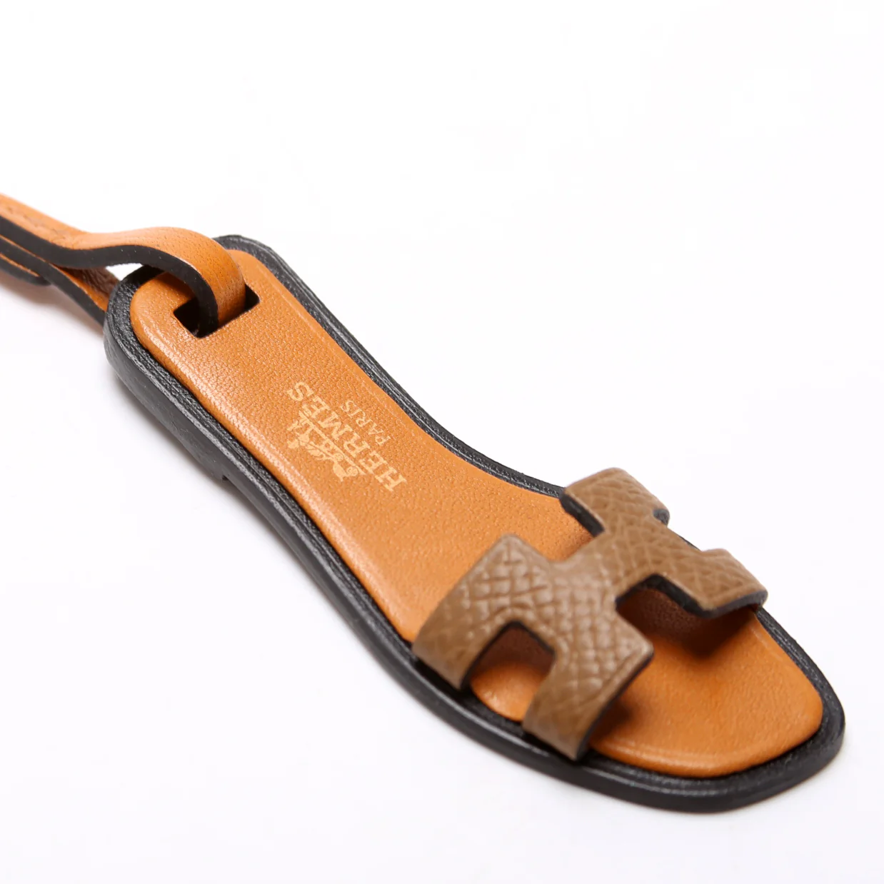 Oran Sandal Bag Charm Brown - Image 3