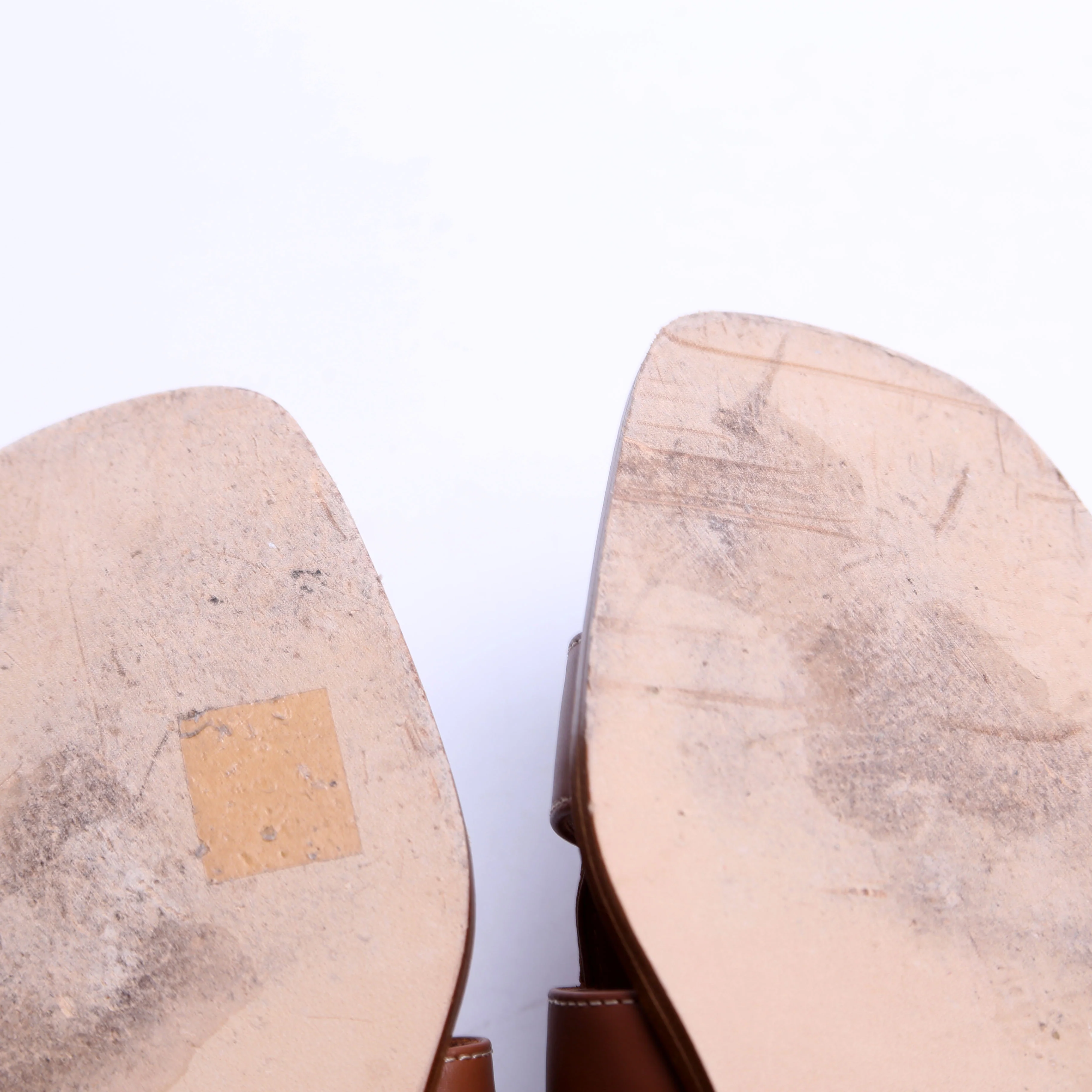Oran Sandals Size 39 Brown - Image 9