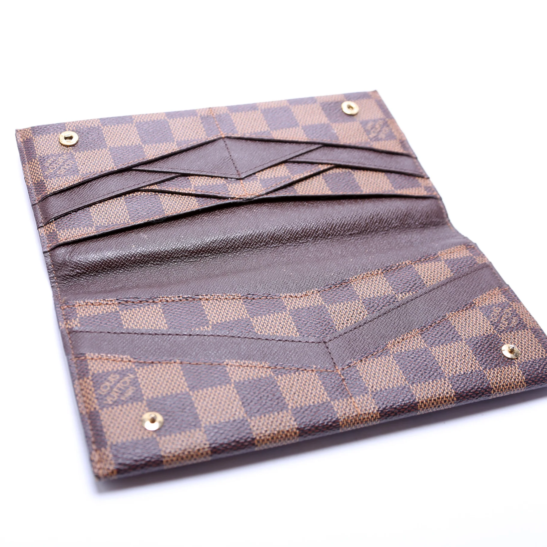 Origami Long Wallet Damier Ebene - Image 7