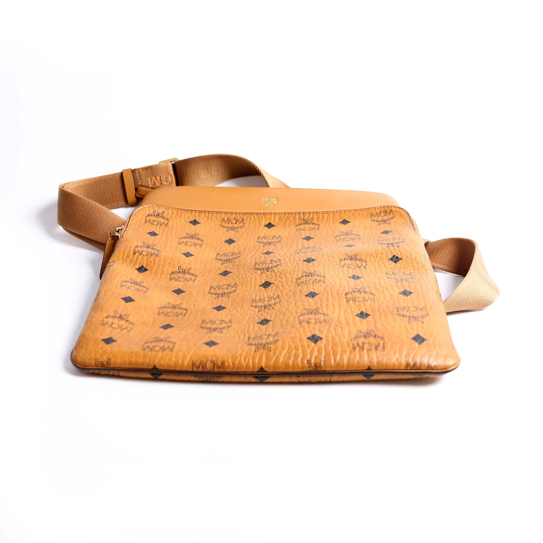 Ottomar Small Visetos Messenger Cognac - Image 5