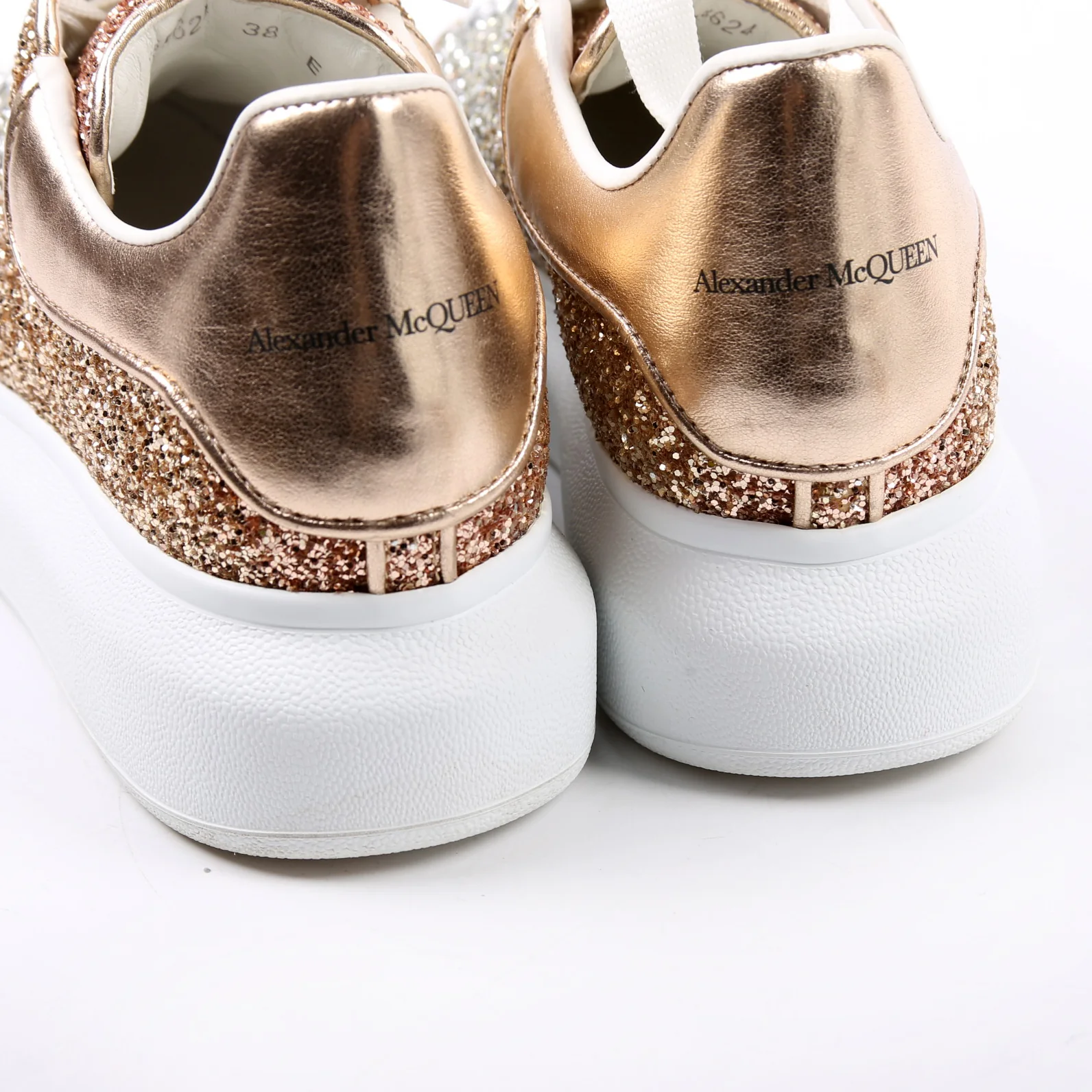 Oversized Glitter Sneakers Size 38 - Image 10