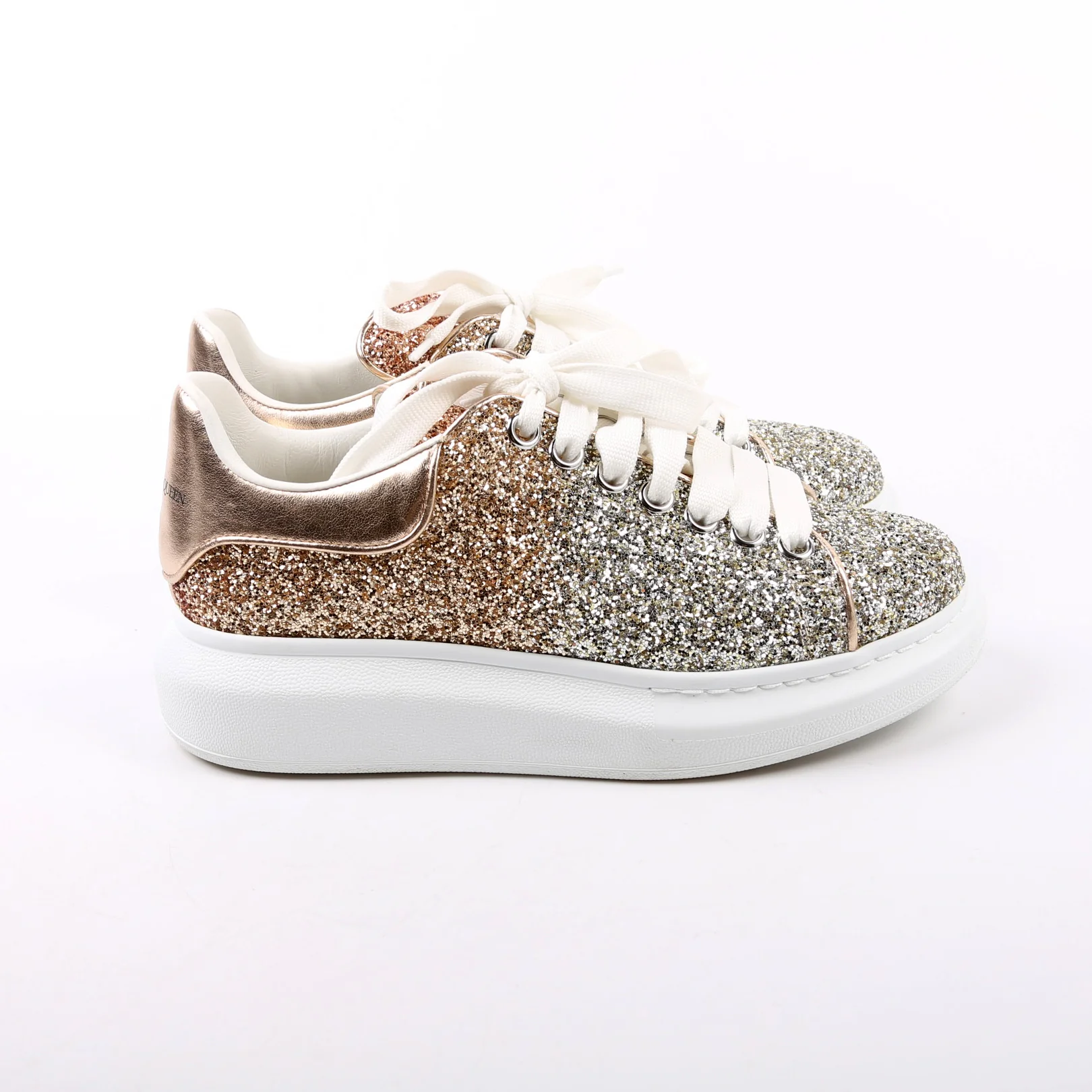 Oversized Glitter Sneakers Size 38 - Image 5