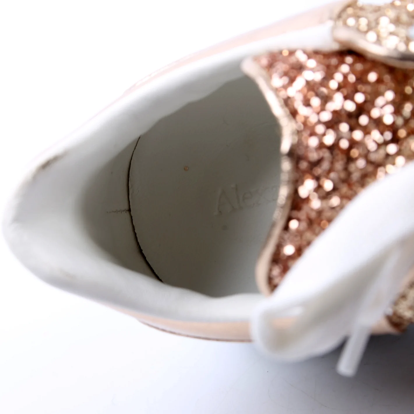 Oversized Glitter Sneakers Size 38 - Image 8