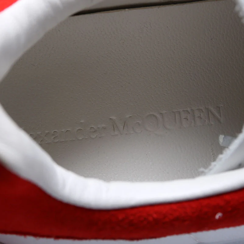 Oversized Sneakers Size 32 White/Red - Image 5