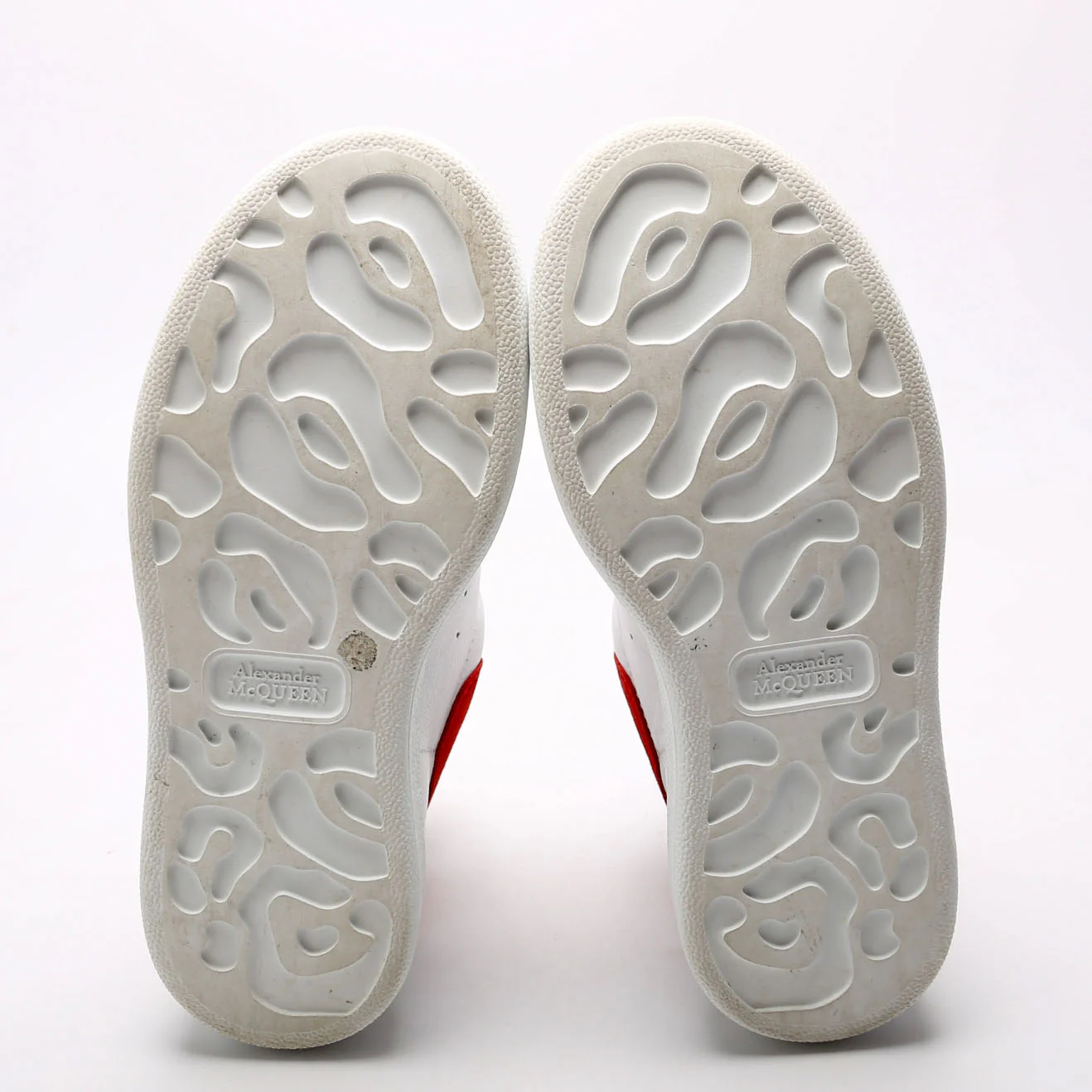Oversized Sneakers Size 32 White/Red - Image 8