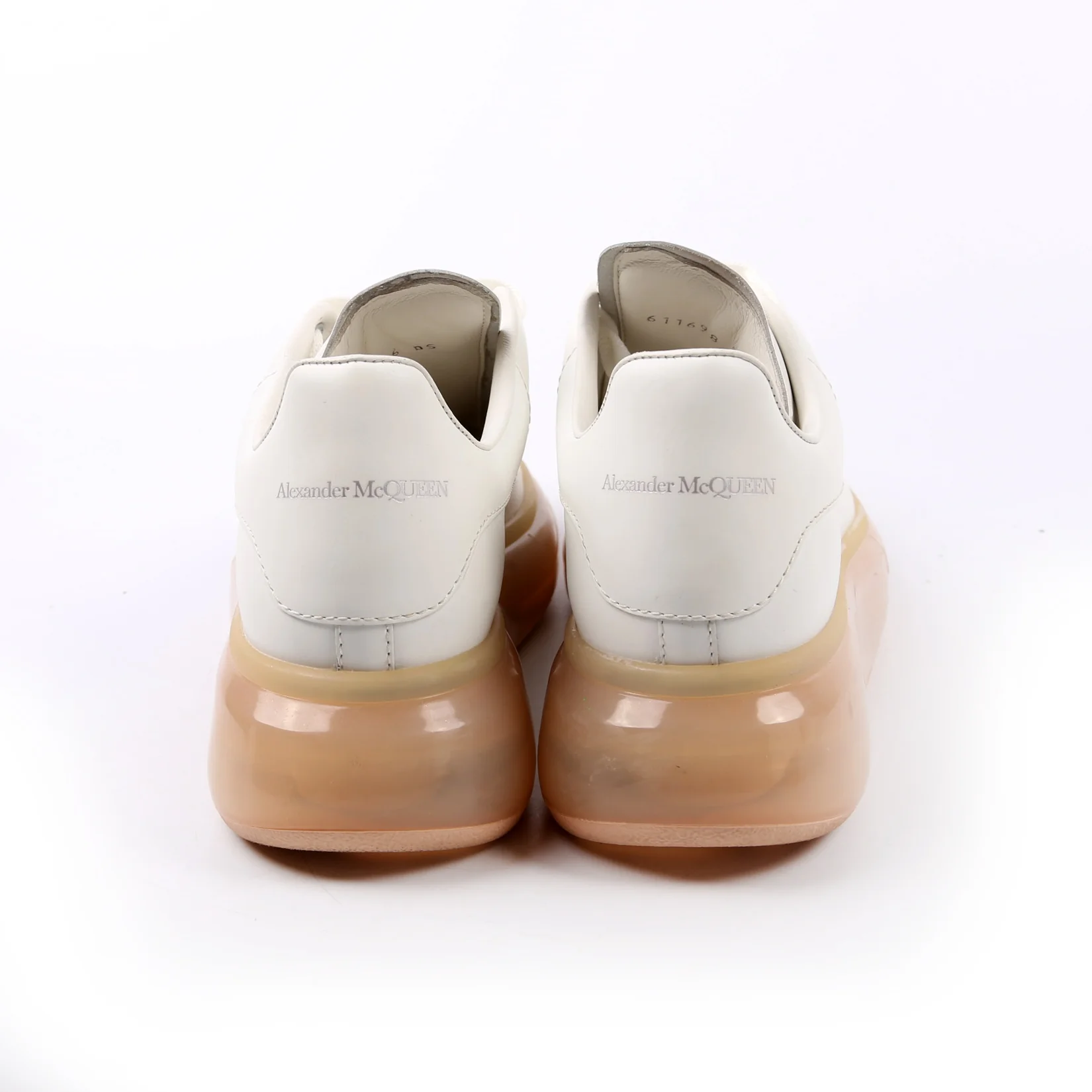 Oversized Sneakers Size 36 White/Peach - Image 4