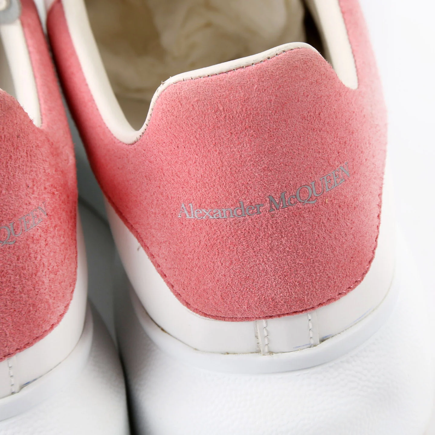 Oversized Sneakers Size 38 White/Pink - Image 10