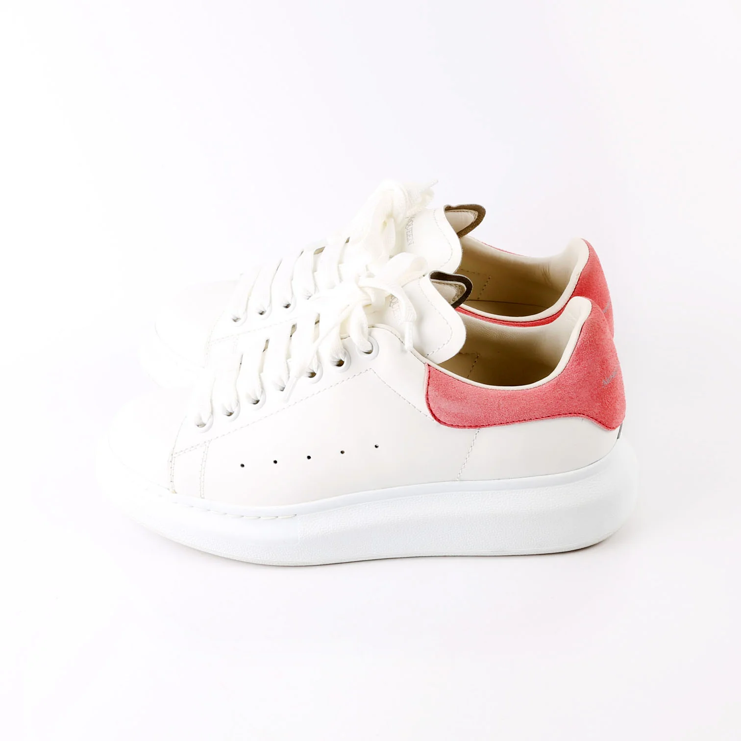 Oversized Sneakers Size 38 White/Pink - Image 3
