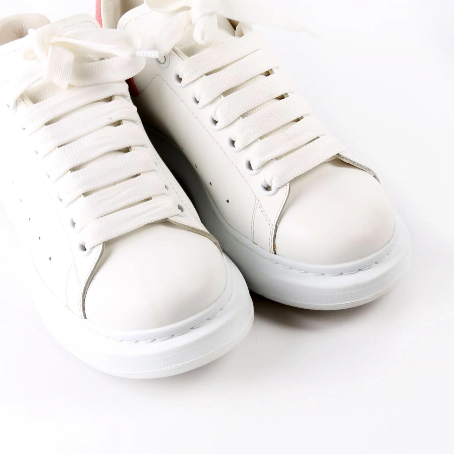 Oversized Sneakers Size 38 White/Pink - Image 8