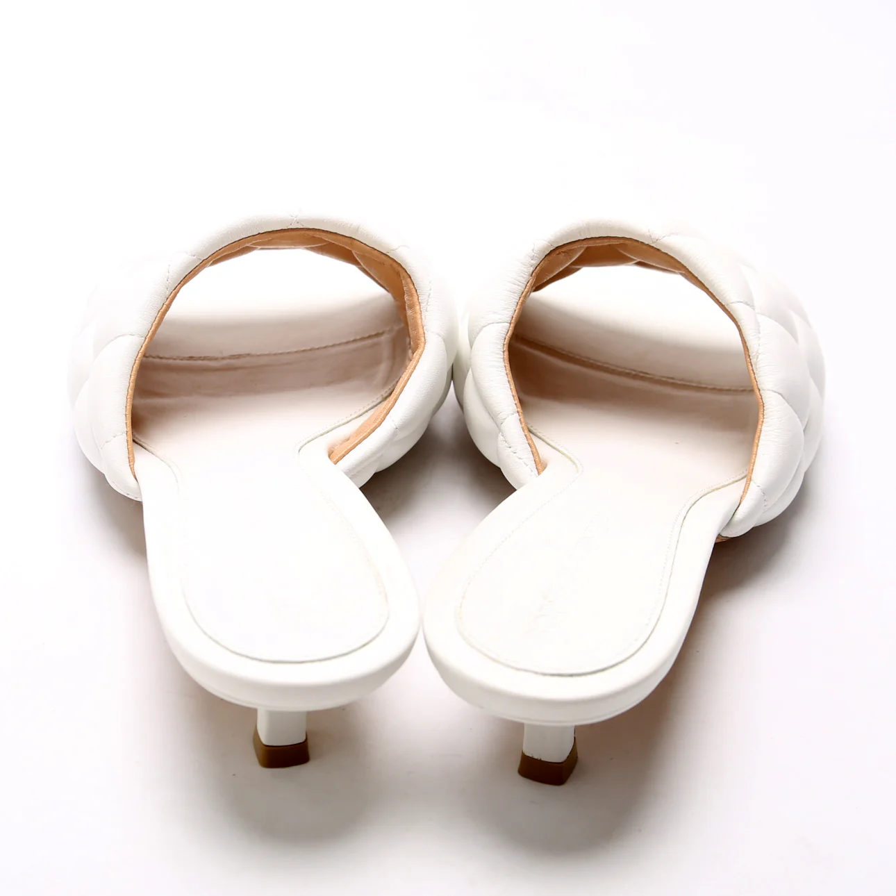 Padded Lambskin Mules Size 37 - Image 4