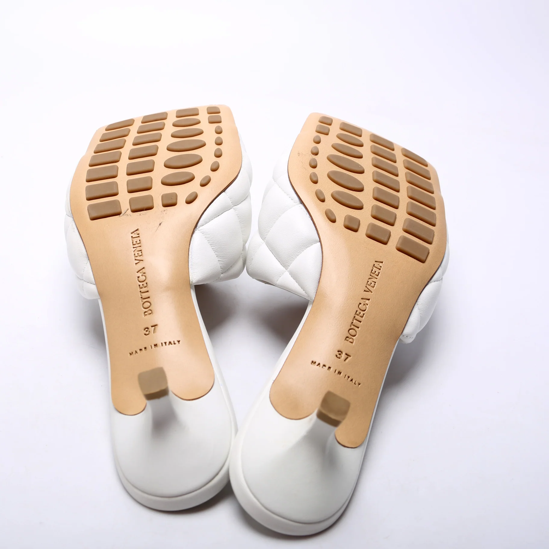 Padded Lambskin Mules Size 37 - Image 7