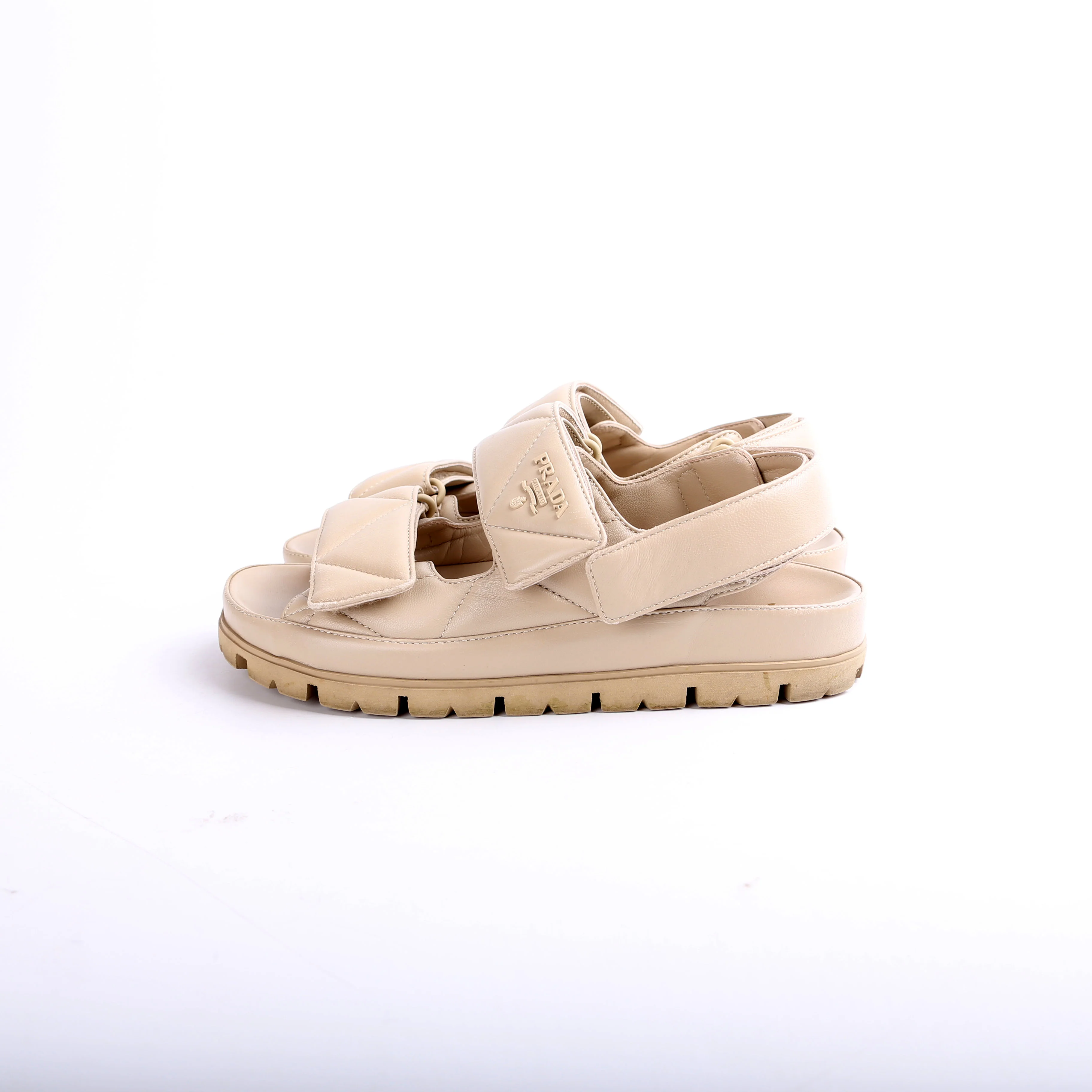 Padded Nappa leather Sandals Size 36 - Image 2