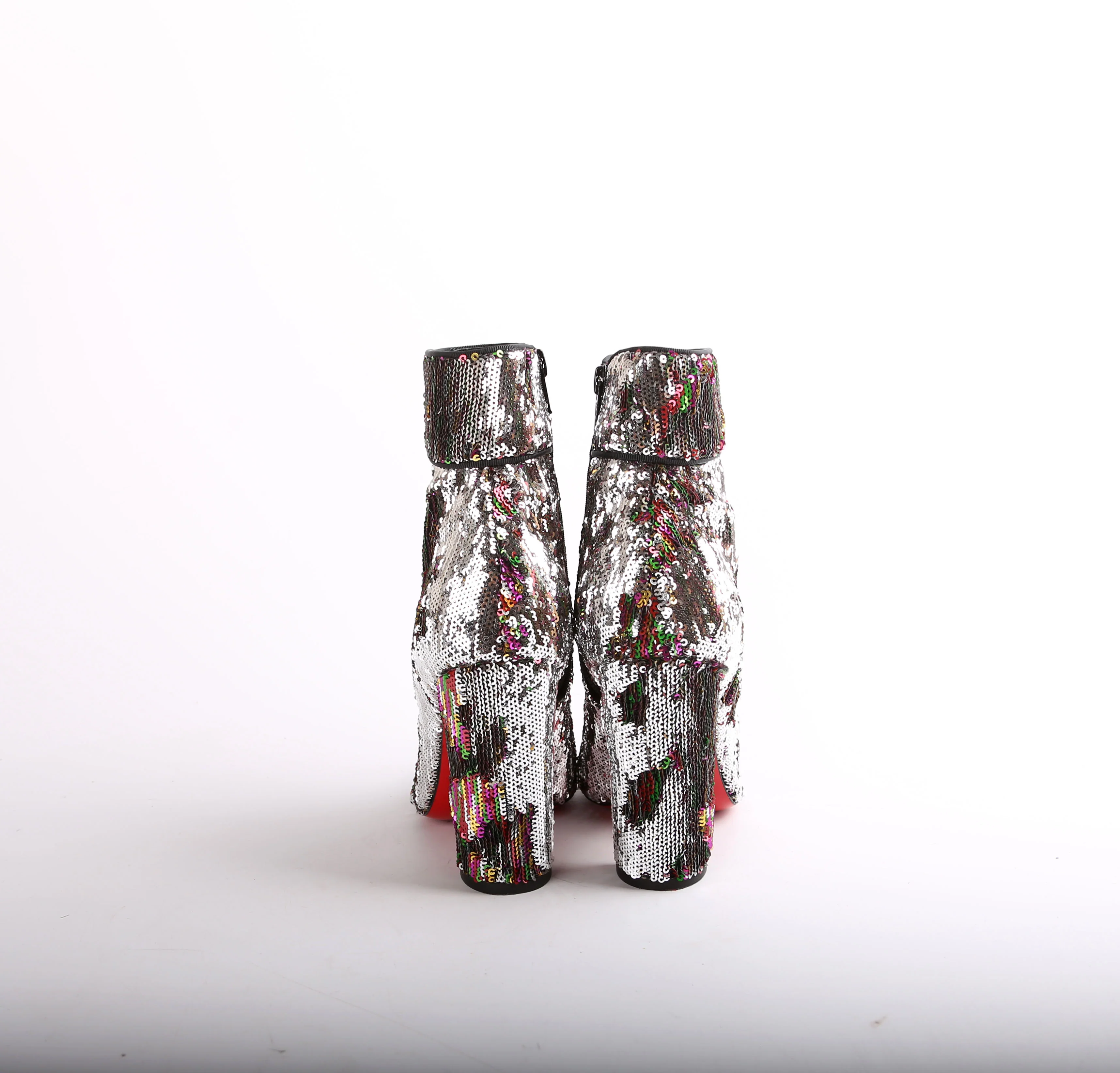 Pailettes 100 Sequin Booties Size 35.5 - Image 4