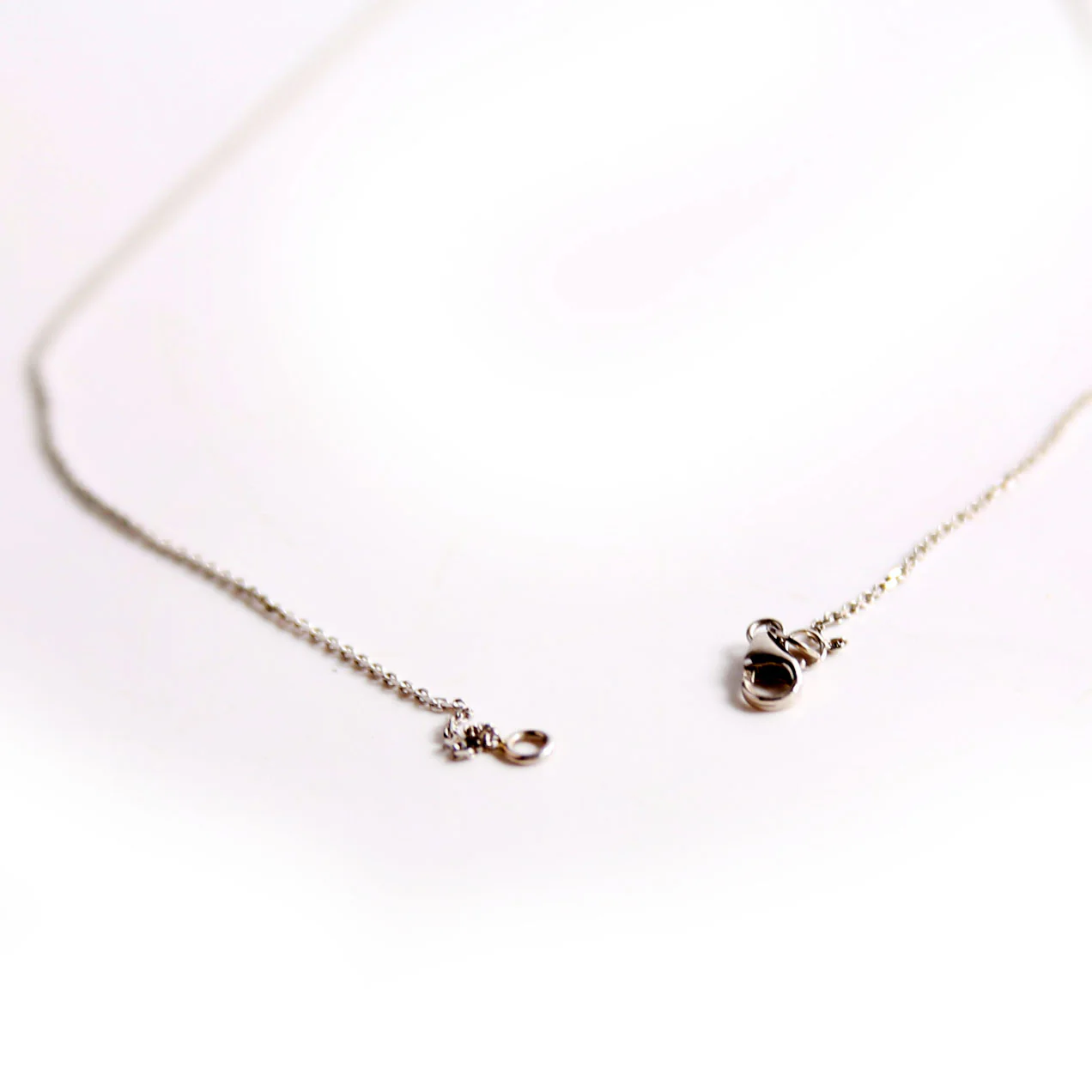 Palladium Eileen Pendant Necklace - Image 6