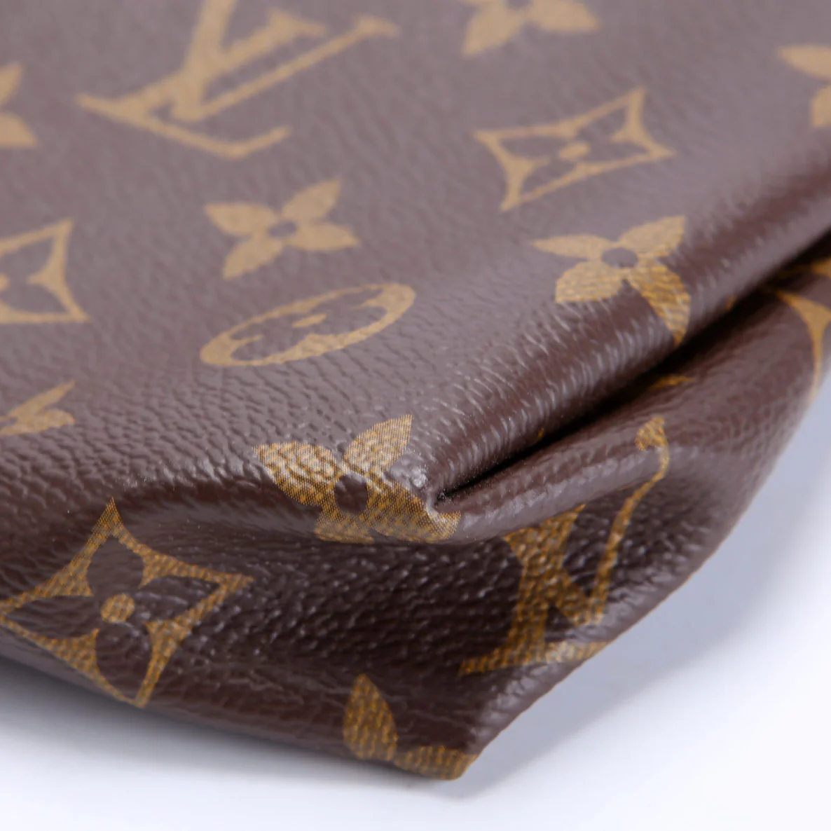 Pallas Clutch Monogram Brown/Red - Image 6