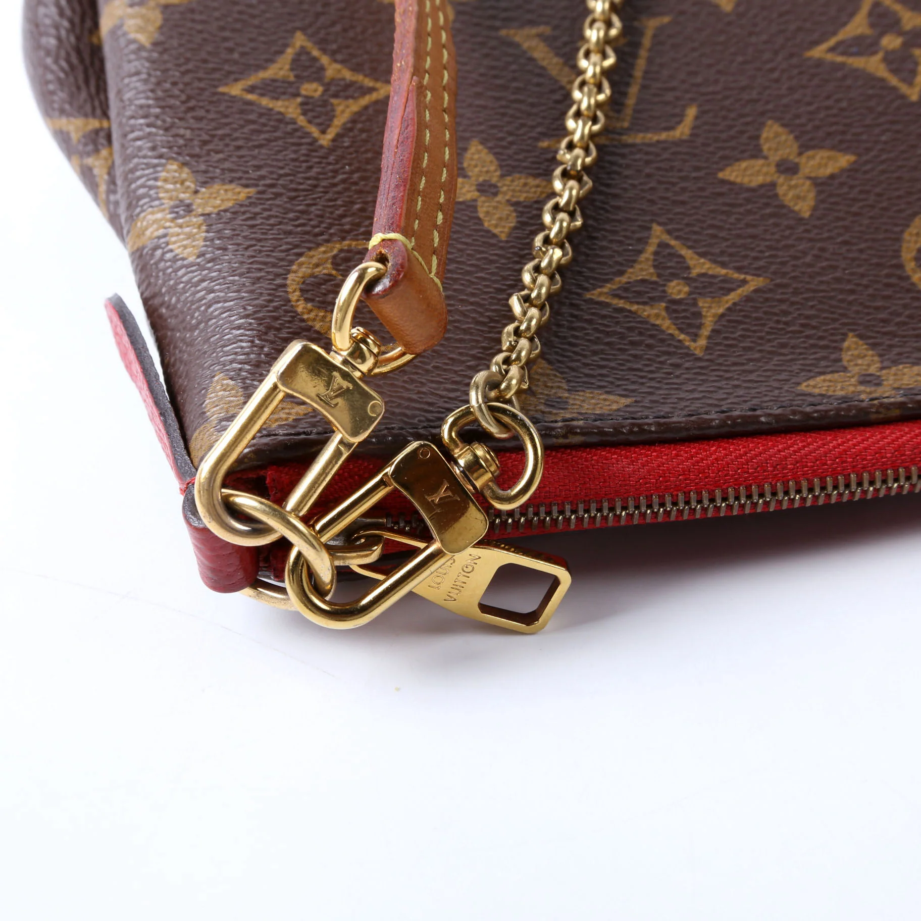Pallas Clutch Monogram Red - Image 7