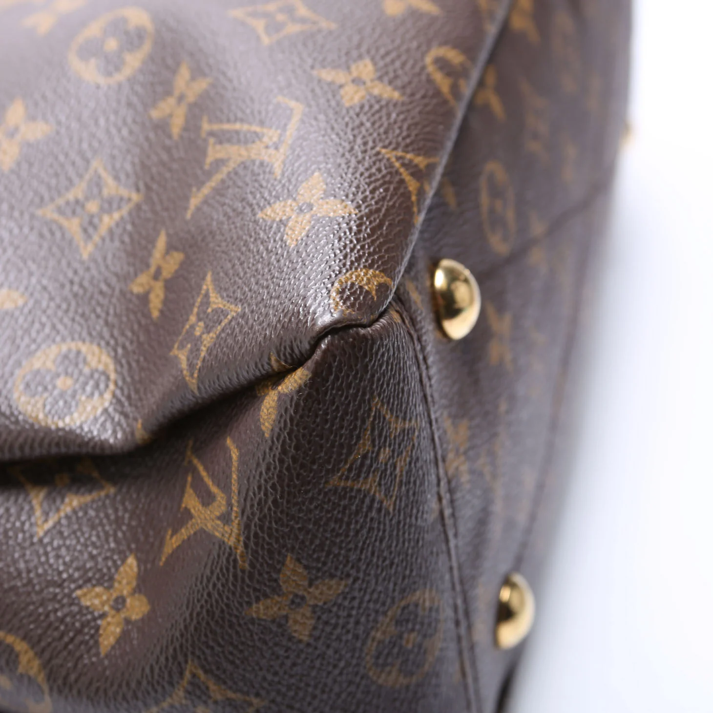 Pallas Tote Monogram Canvas Side - Image 5
