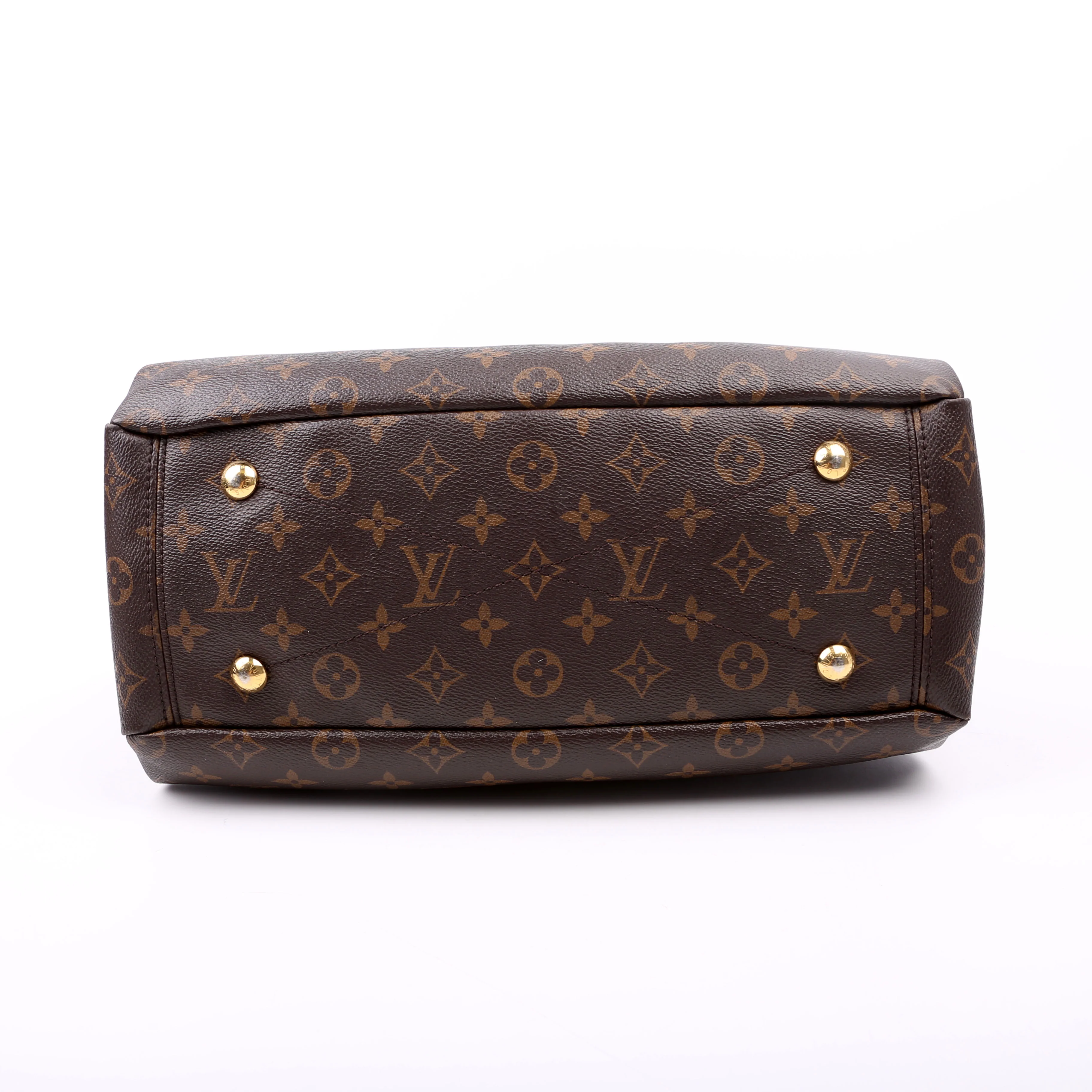 Pallas Tote Monogram Canvas Side Brown - Image 5