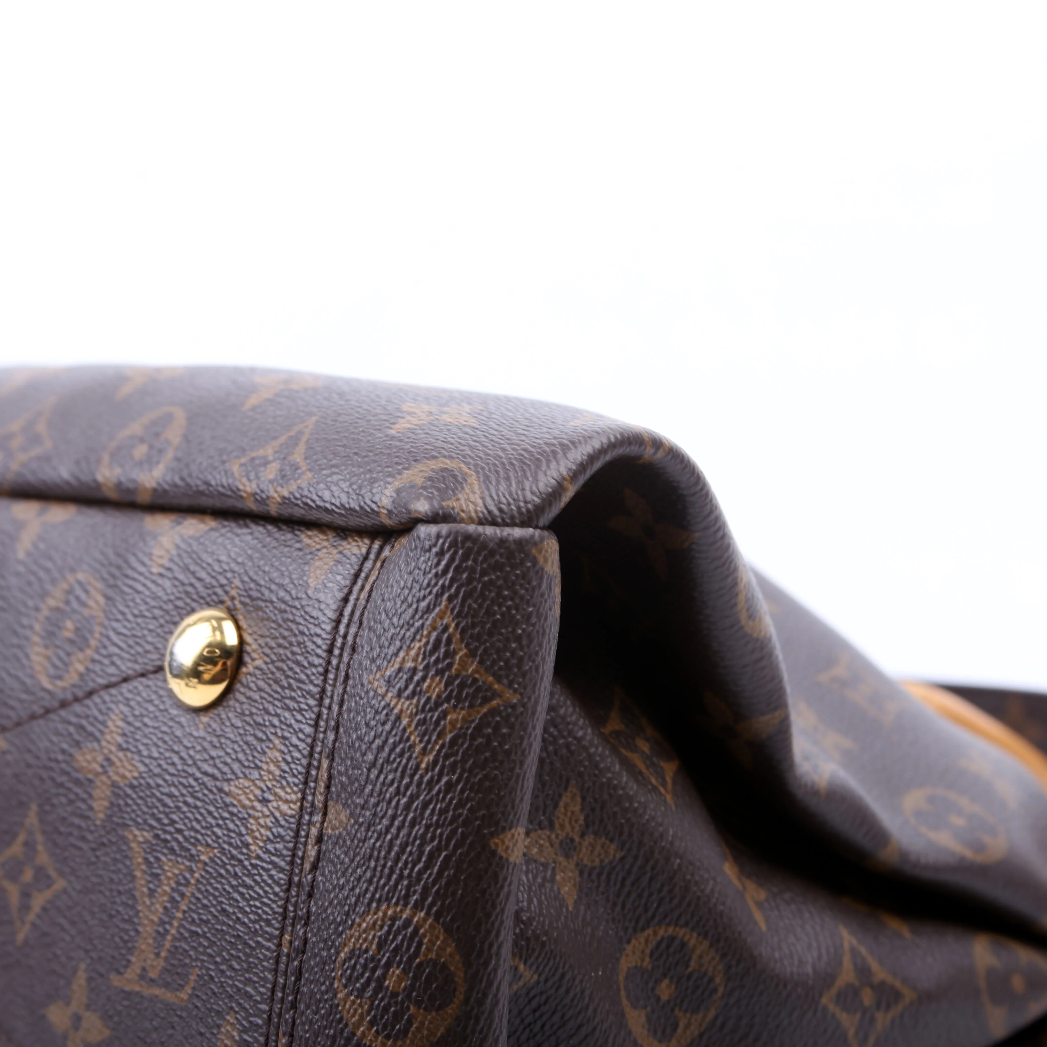 Pallas Tote Monogram Canvas Side Brown - Image 8